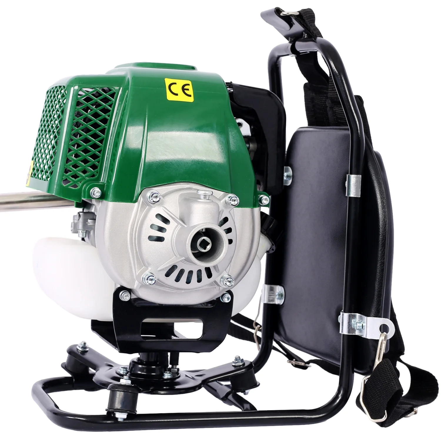 Multi-Functional 4 in 1 Backpack Trimming Tool System with Gas Pole Saw  Hedge Trimmer  Grass Trimmer  and Brush Cutter - EPA Compliant 31CC 4-stroke Garden Kit