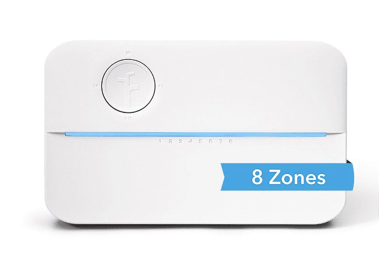 Restored Rachio 3 Wi-Fi Sprinkler Controller, 8-Zone (Irrigation System not Included) (Refurbished)