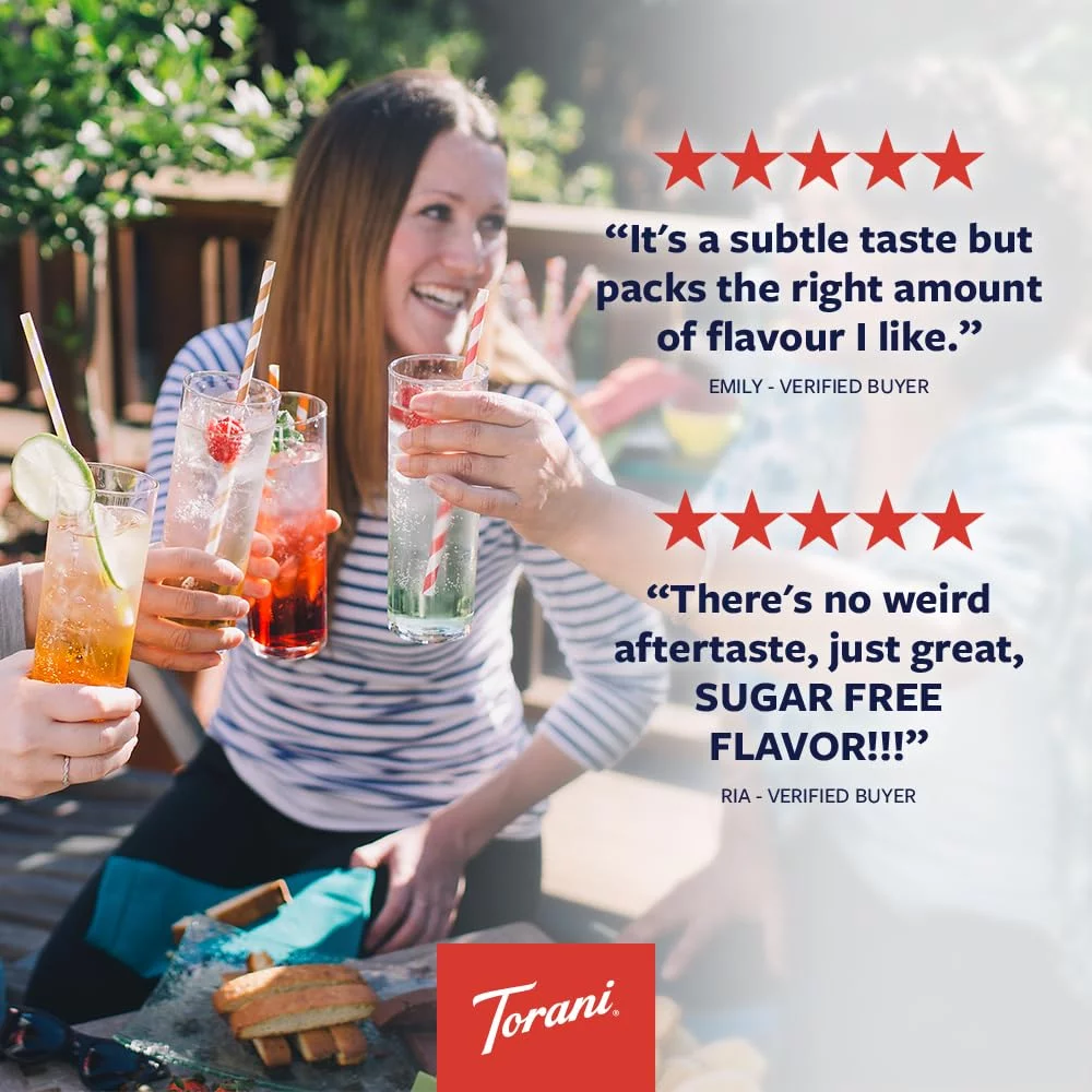 Torani Sugar Free Syrup, Coconut, 25.4 Ounces (Pack Of 1)