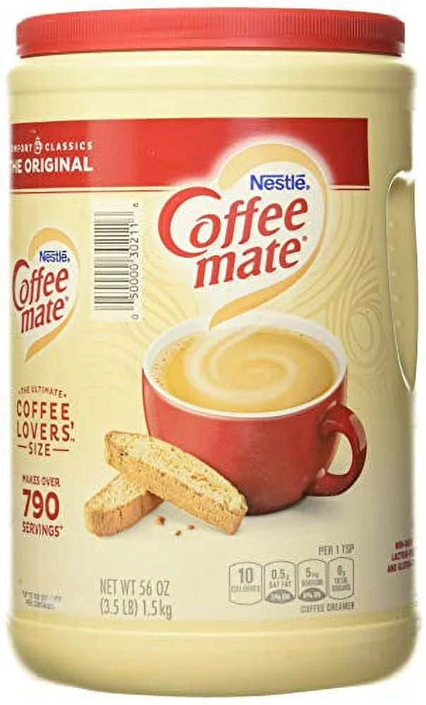 Coffee-mate Liquid Coffee Creamer, 56oz Canister