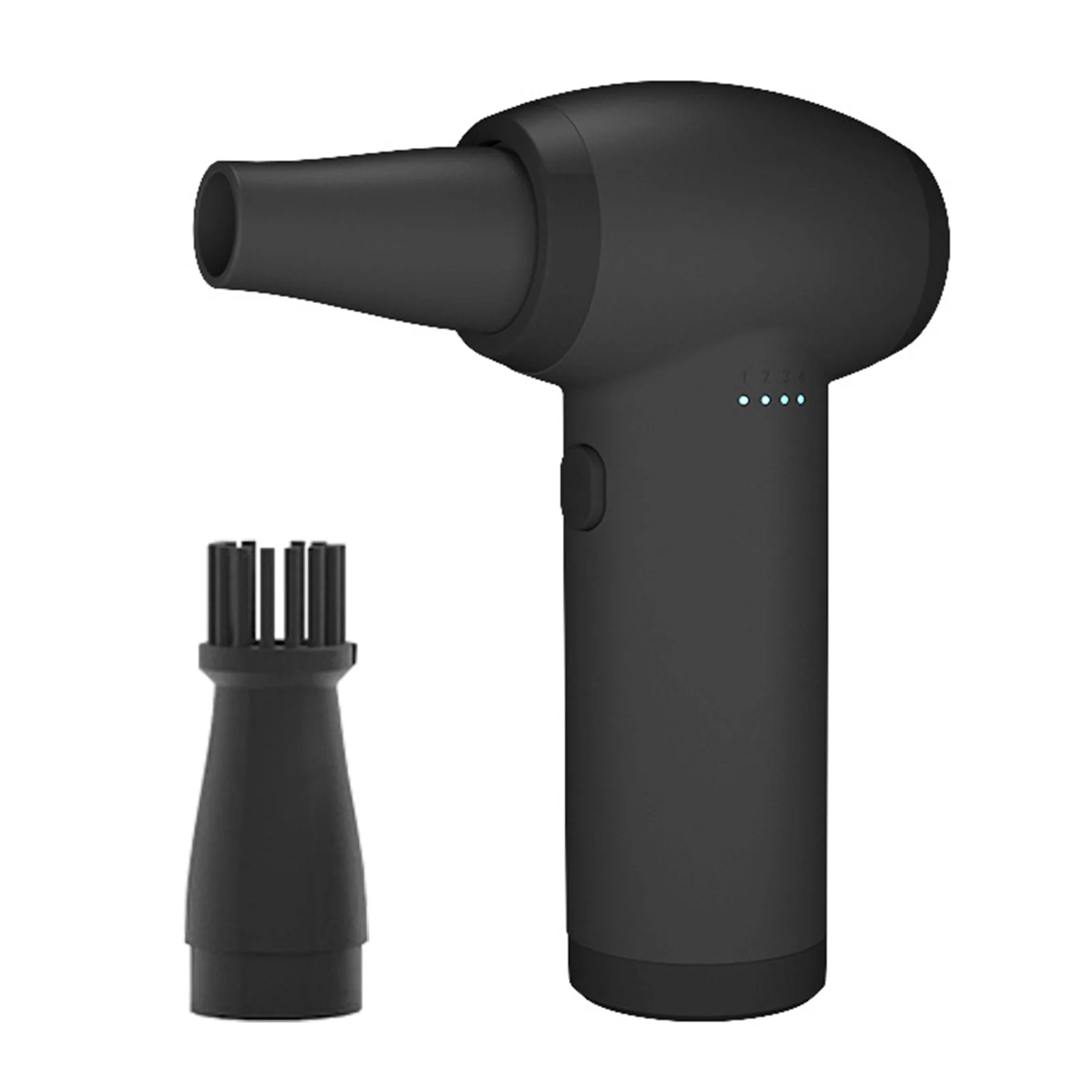 Walmeck Electric Air Duster for Computer Keyboard and Camping, Cordless BBQ Fan Air Blower