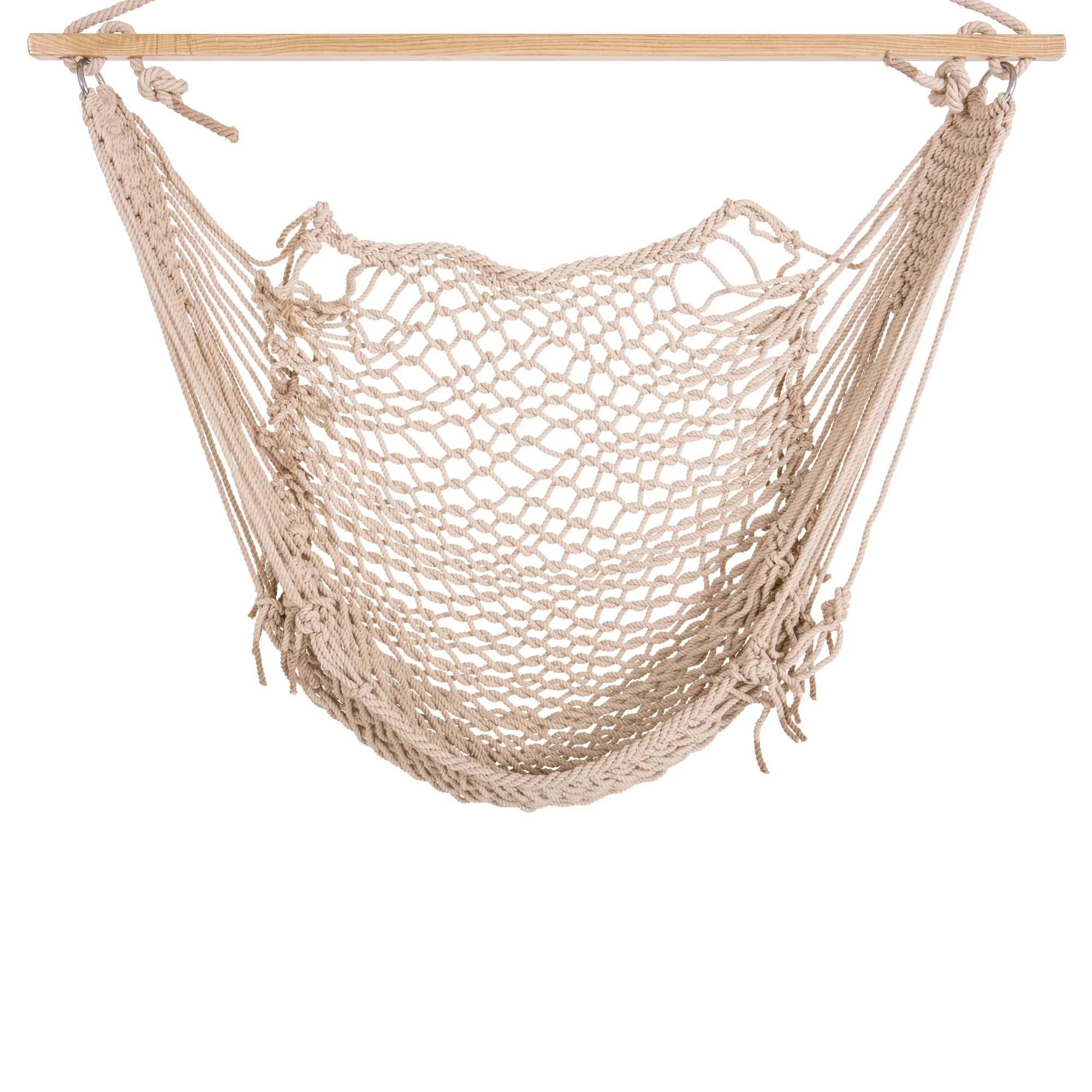 Jack and June Cotton Hand-Woven Adult Hammock Swing Playset Attachment