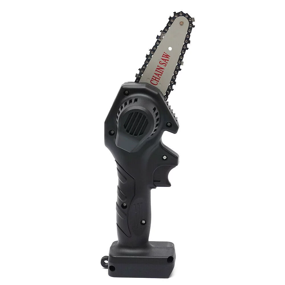 Miumaeov Electric Chainsaw 24V 4'' Mini Chain Saw Rechargeable Cordless Brushless Chainsaw Battery Powered for Wood Cutting Tree Pruning and Gardening