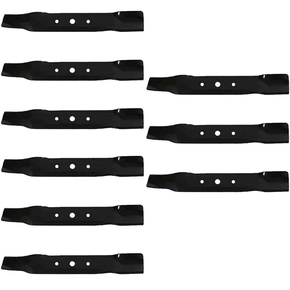 Pack of 9 GX20250 High Lift Mower blades Fits John Deere 48
