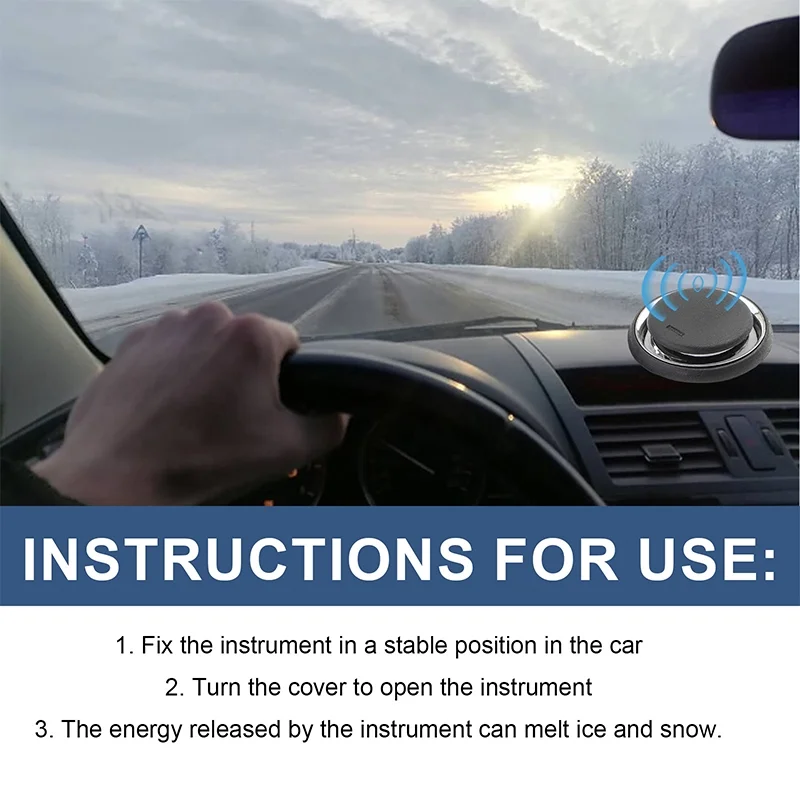 NEW Electromagnetic Molecular Interference Antifreeze Snow Removal Instrument