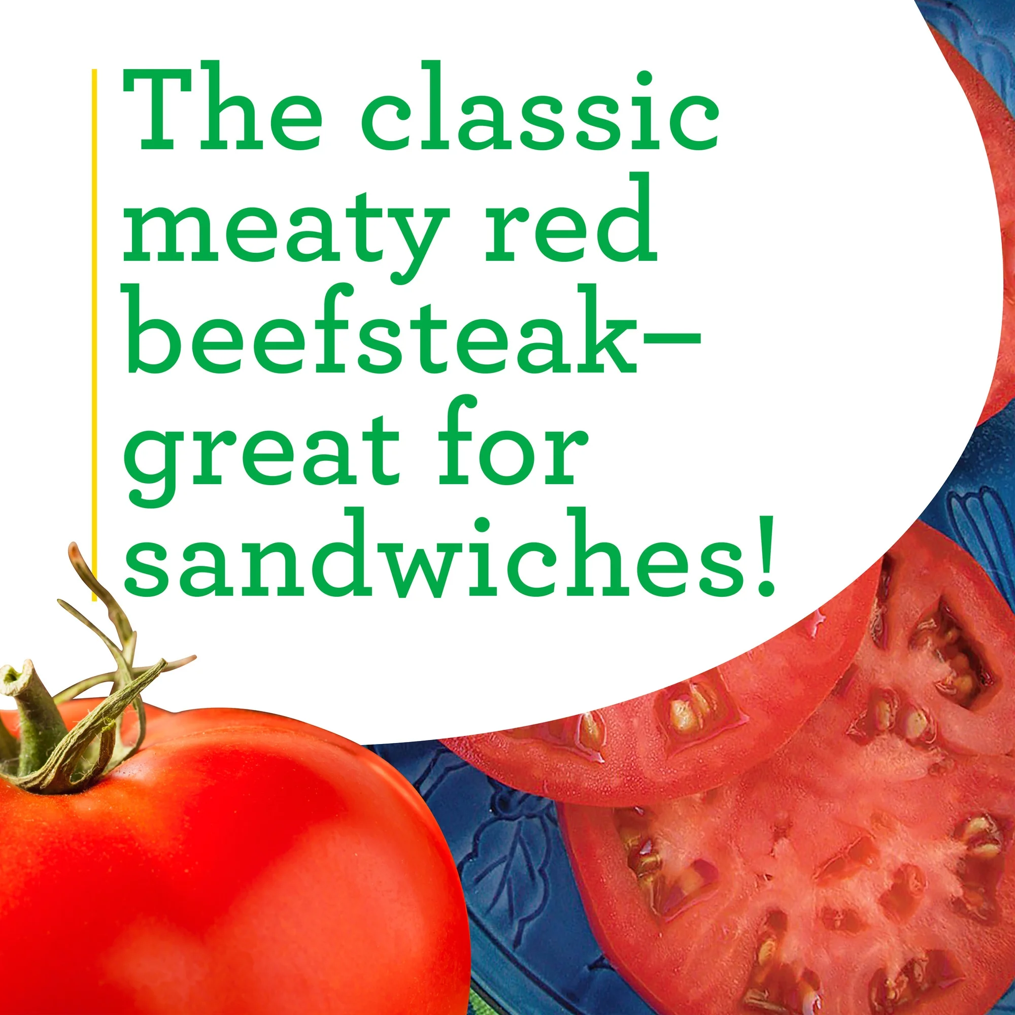 Bonnie Plants Red Beefsteak Tomato 2.5 gal. Cage, Live Plant