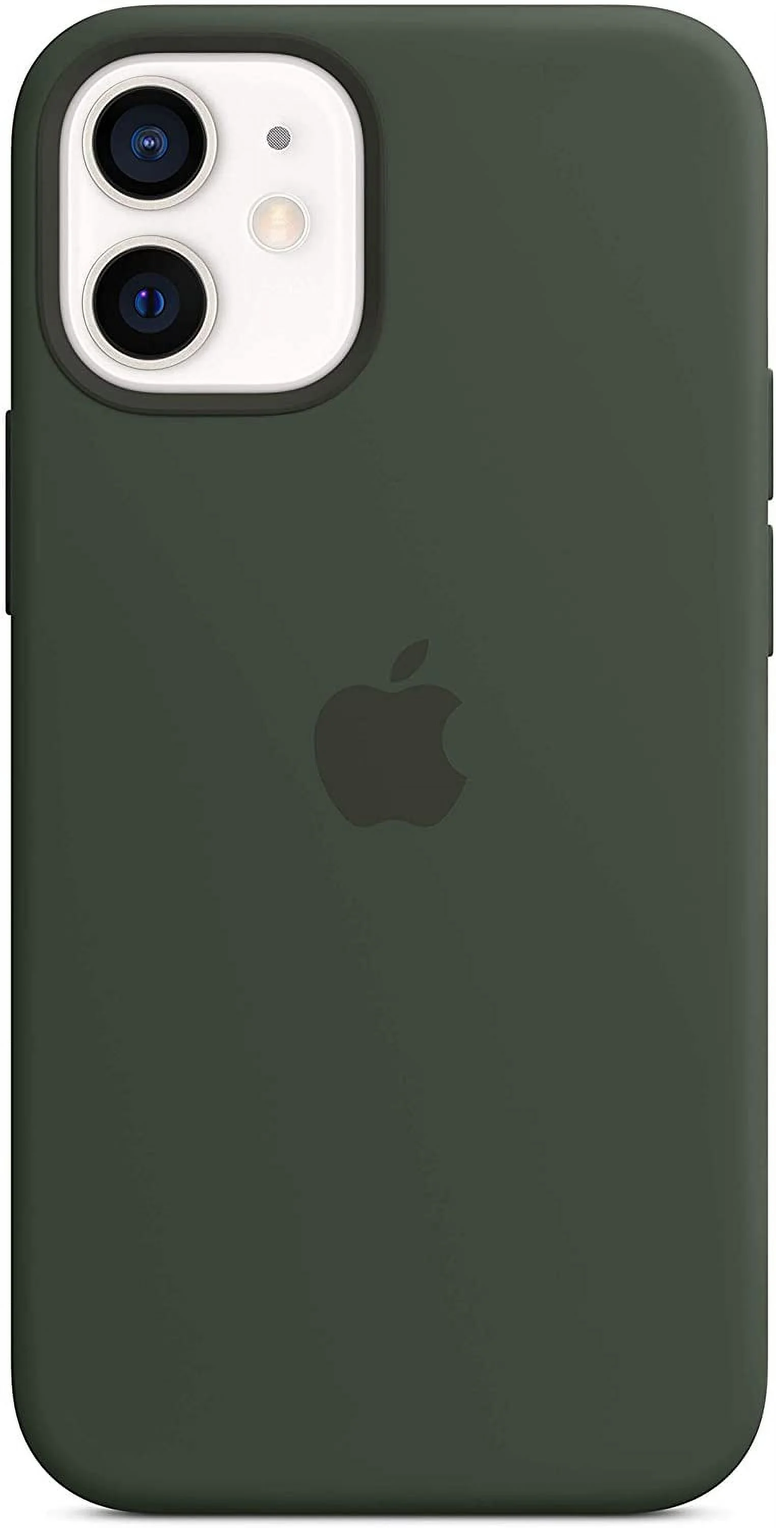 iPhone 12 Mini Silicone Case with MagSafe - Cypress Green