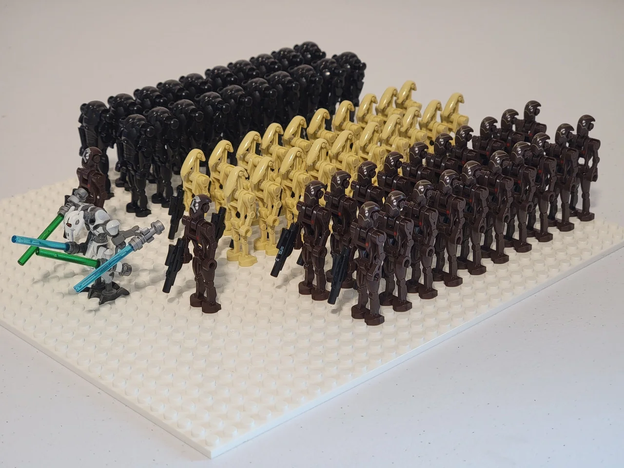 Star Wars Battle Droids Army Custom Set 63pcs Commando Droids Super Battle Droids