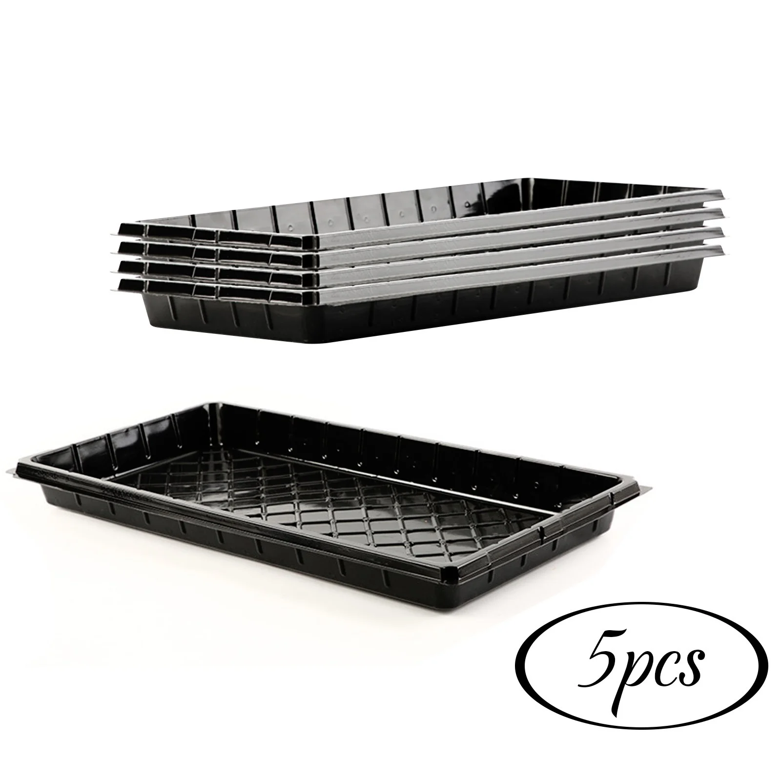 Strong Starting Growing Trays (Without Holes) - Durable, Reusable