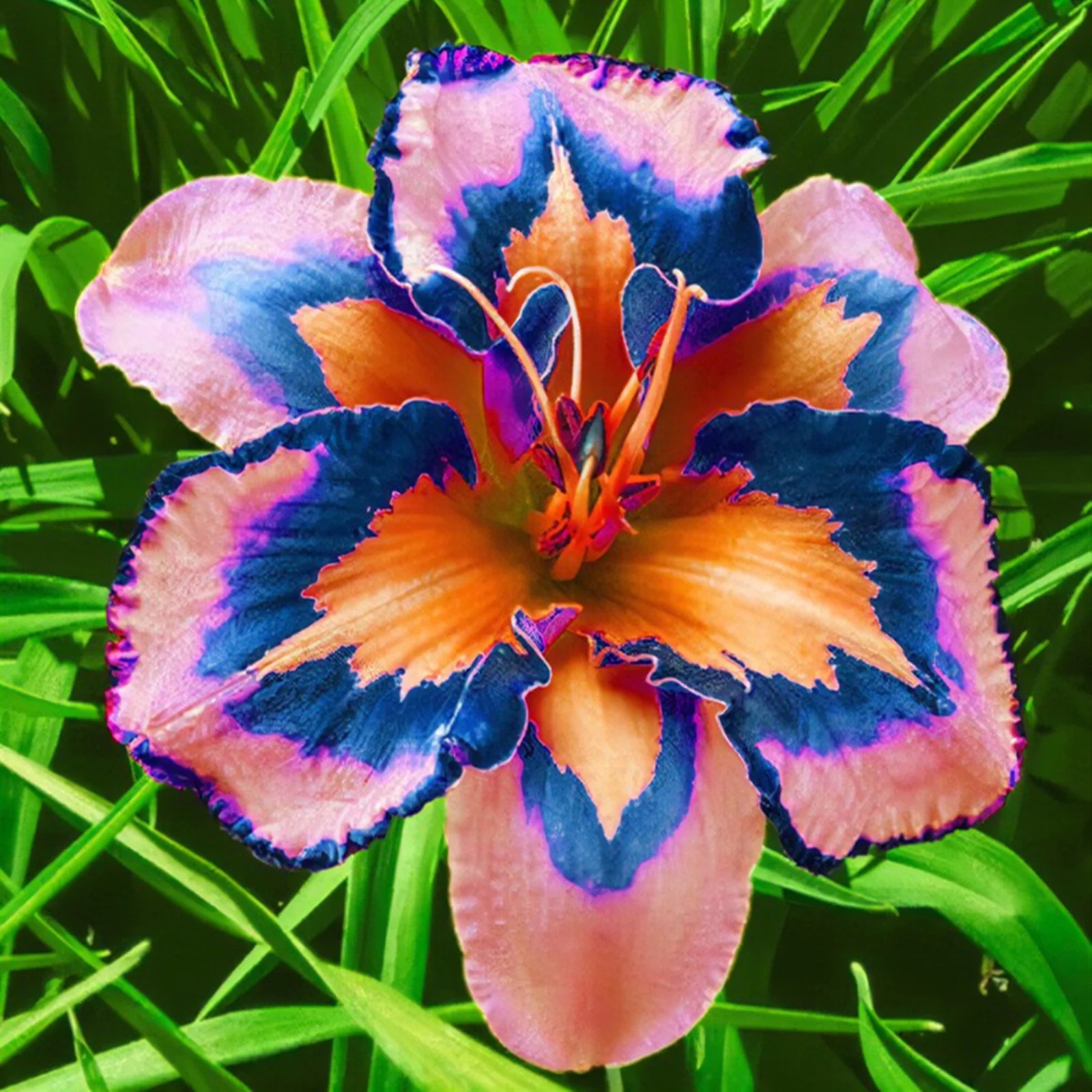 Daylily Bulbs, Cold-Resistant, Hemerocallis Fulva, Vigorous Vitality, Perennial Bulb Plants Seasonal Flowers, Gardens, Flower Pots,Daylily Roots,Daylily Plant, Bloom Multiple Times,Large Flowers,