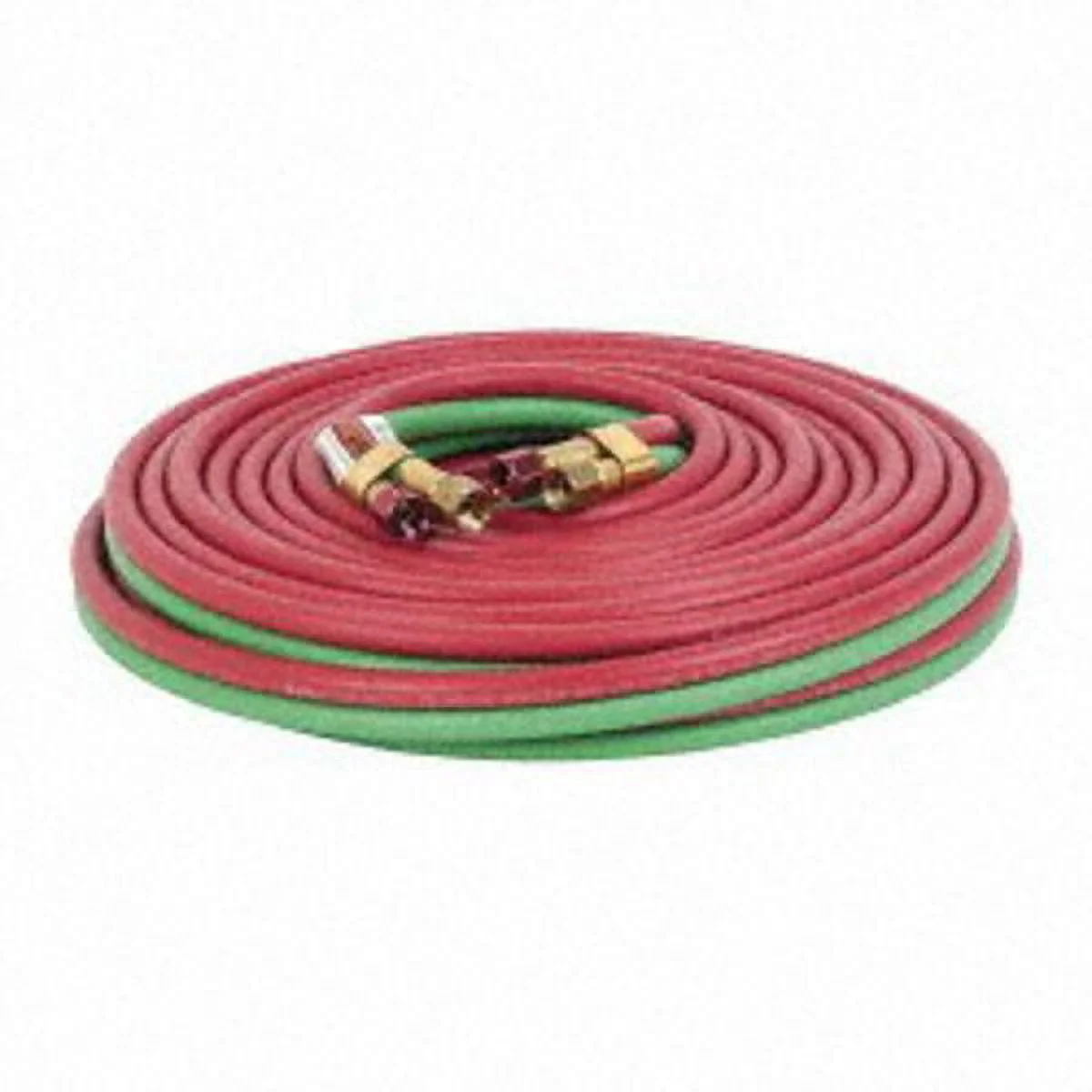 Weldcote 38TX50 Twin Hose Grade T 3/8 X 50' BB Fittings