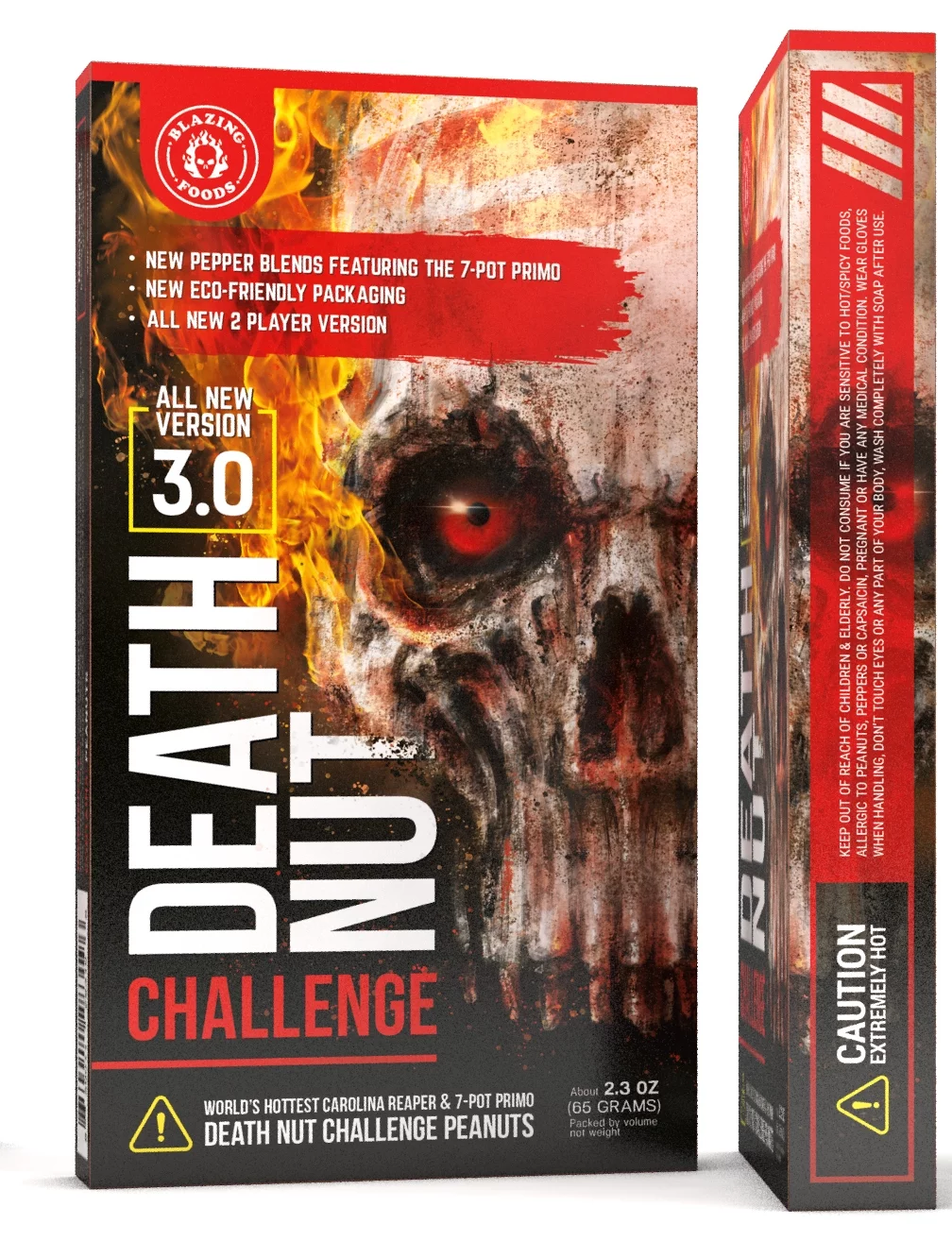 Death Nut Challenge Version 3.0 with Carolina Reaper Pepper & 7-Pot Primo Peppers