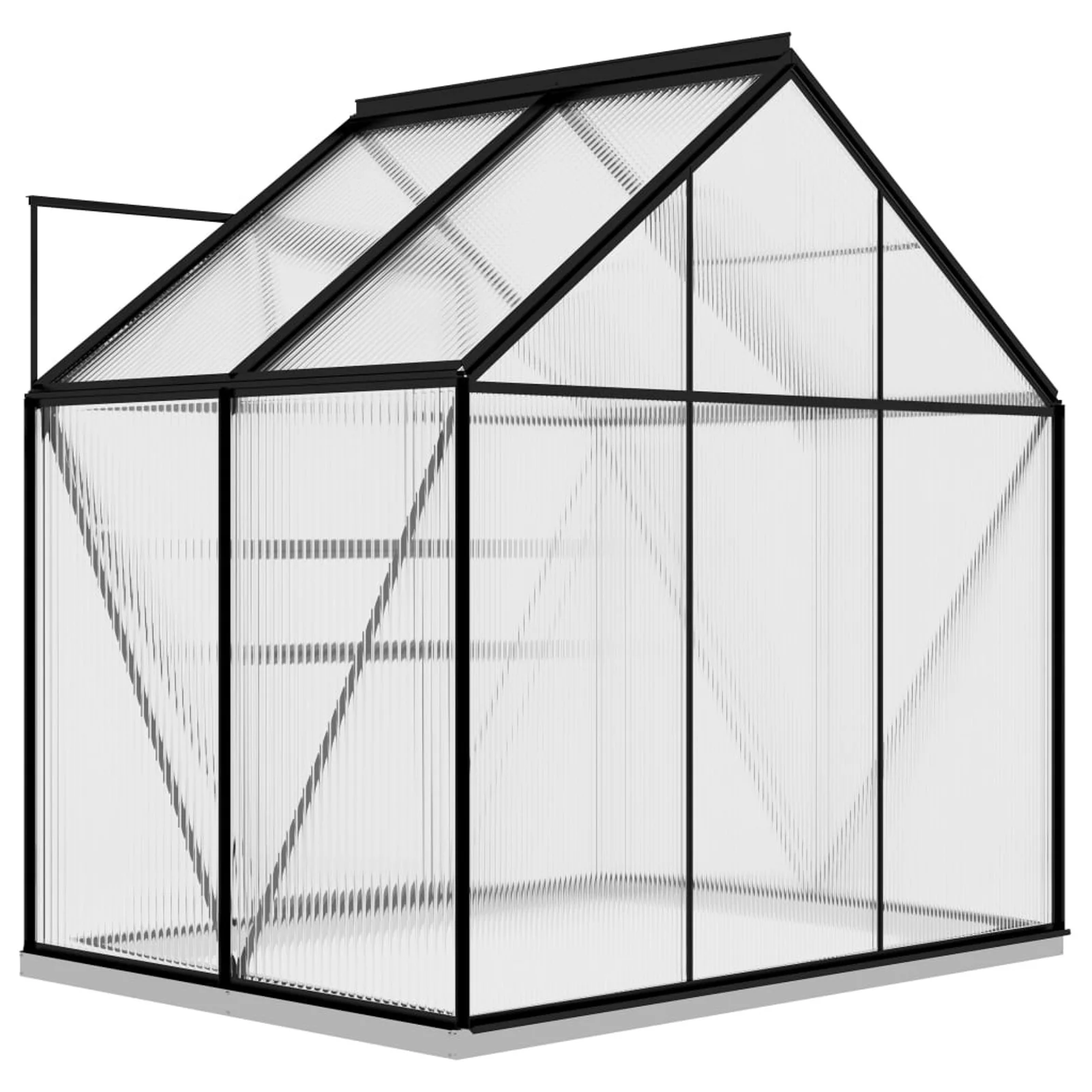 Suzicca Greenhouse Anthracite Aluminum 26.6 ft²