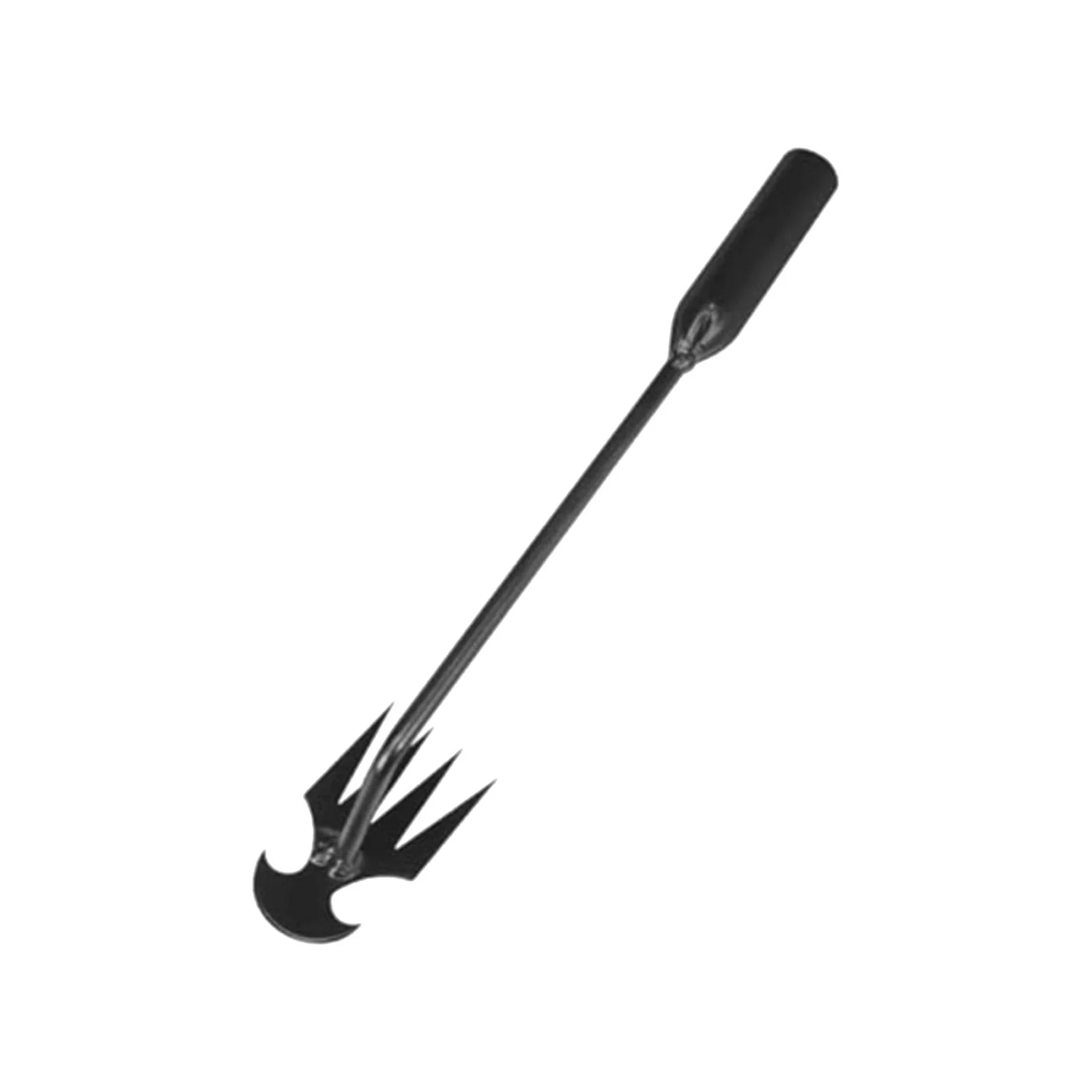 EnJoCho 30CM/11.81inch Weed Puller Garden Weed Remover Tool, Weeding Artifact Uprooting Weeding Tool 4 Teeth Manganese Steel, Gardening Hand Tools Hand Weeder Tool Multifunctional Weeders Tool