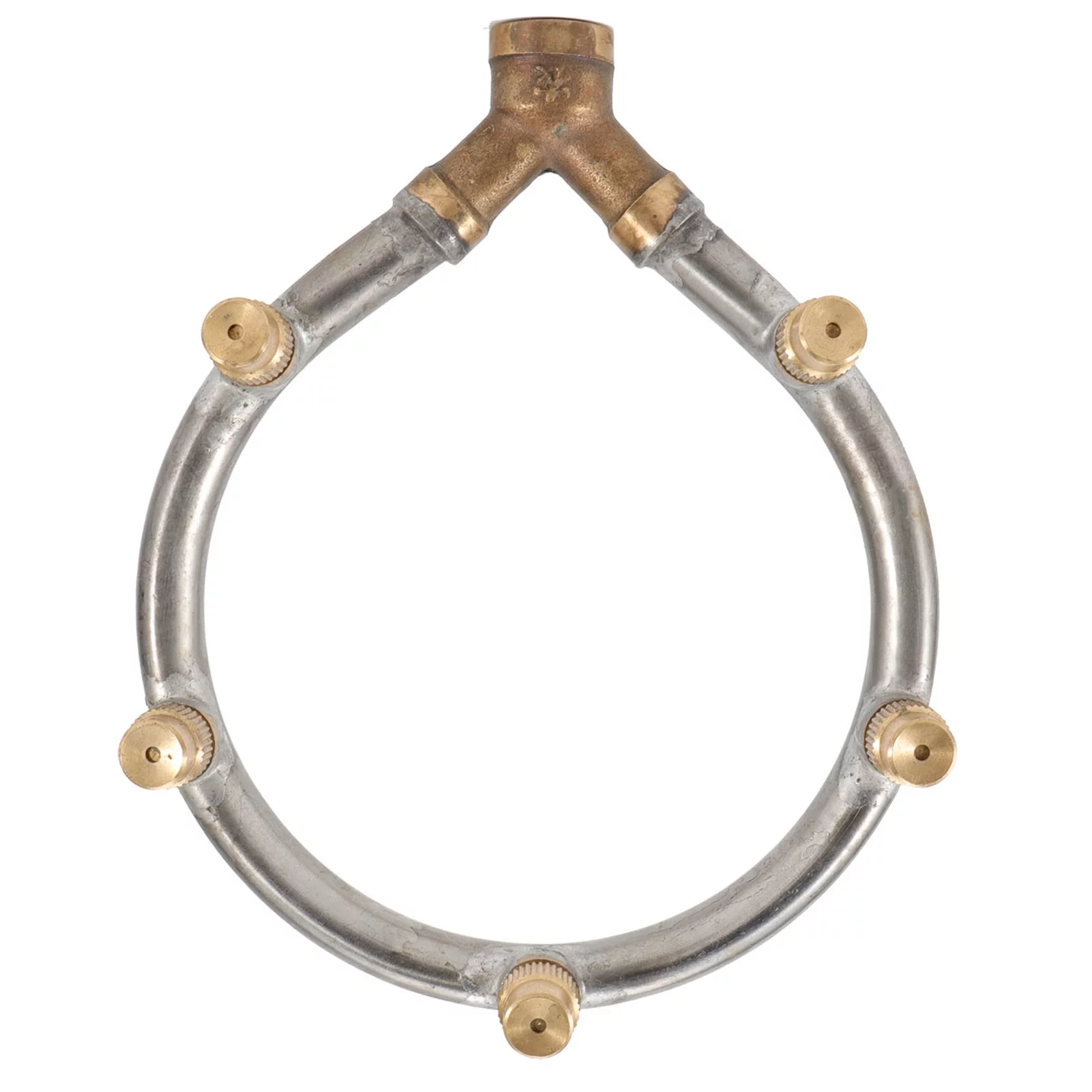 Verdant Touch Irrigation Sprinkler G1/4in Female Thread 5 Head Adjustable Circular Garden Watering Misting Sprinkler