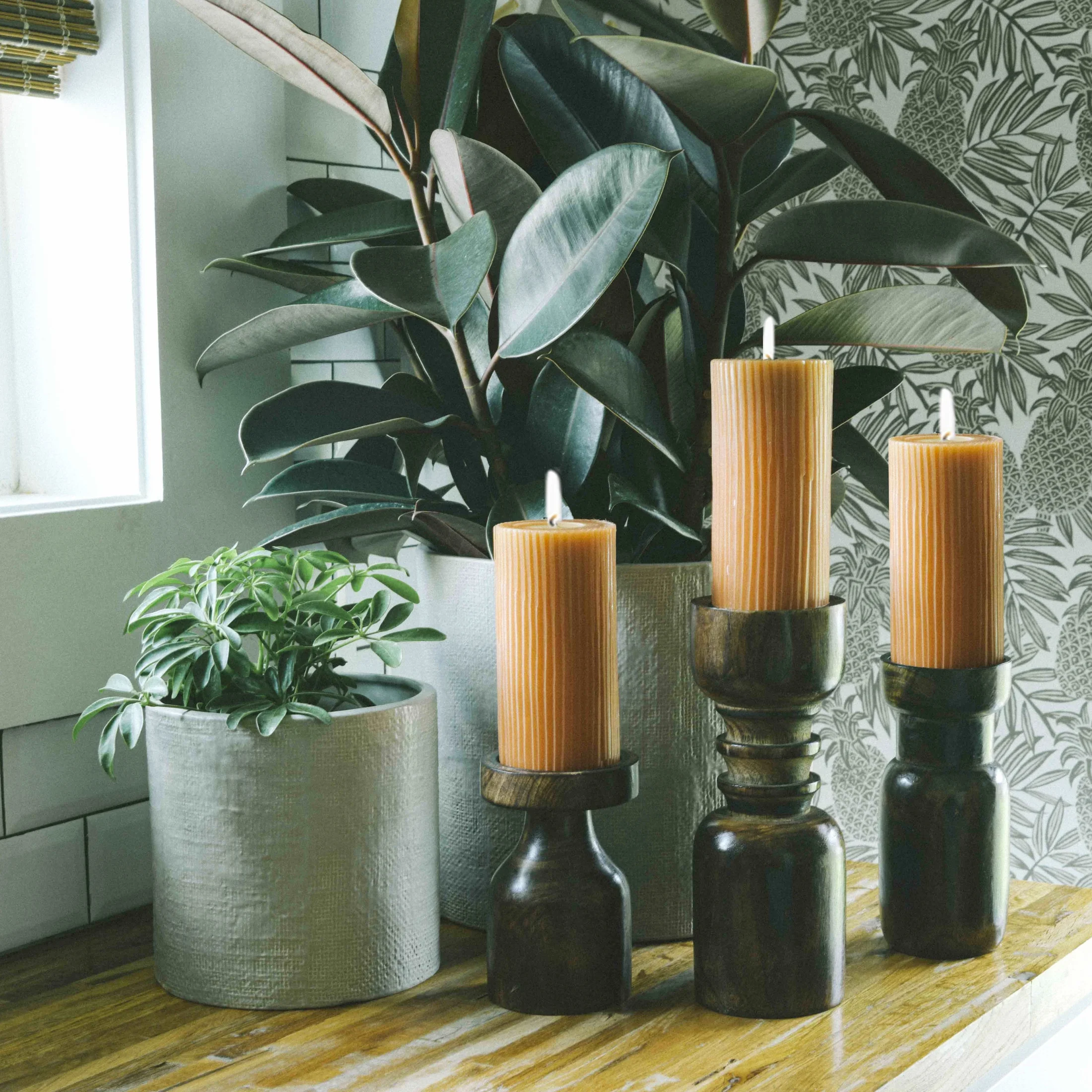 Creative Co-Op Stoneware Planter