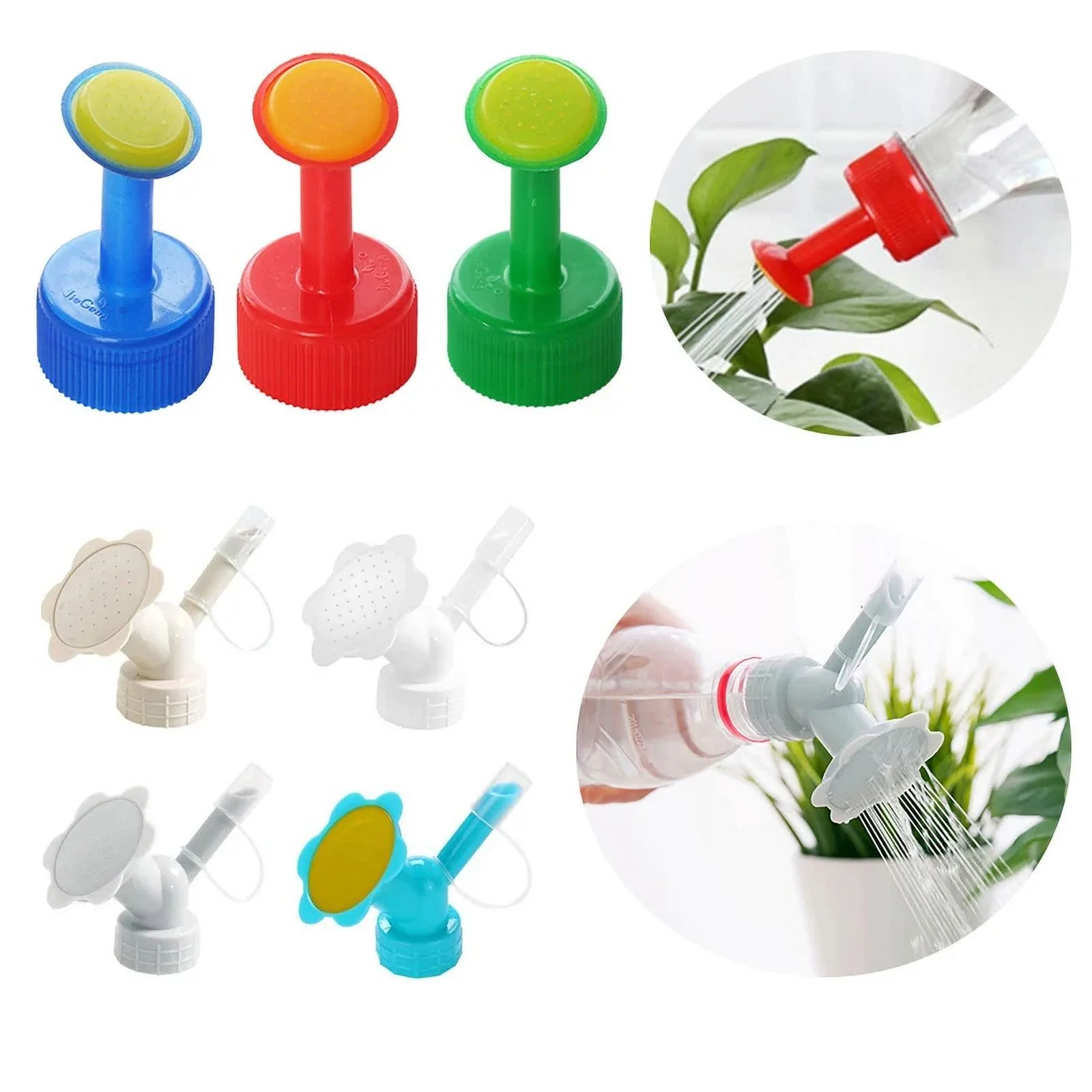 Garden Plant Watering Sprinkler Bottle Cap Nozzle DIY Mini Irrigation Head For Indoor Outdoor Household Garden Watering Tools