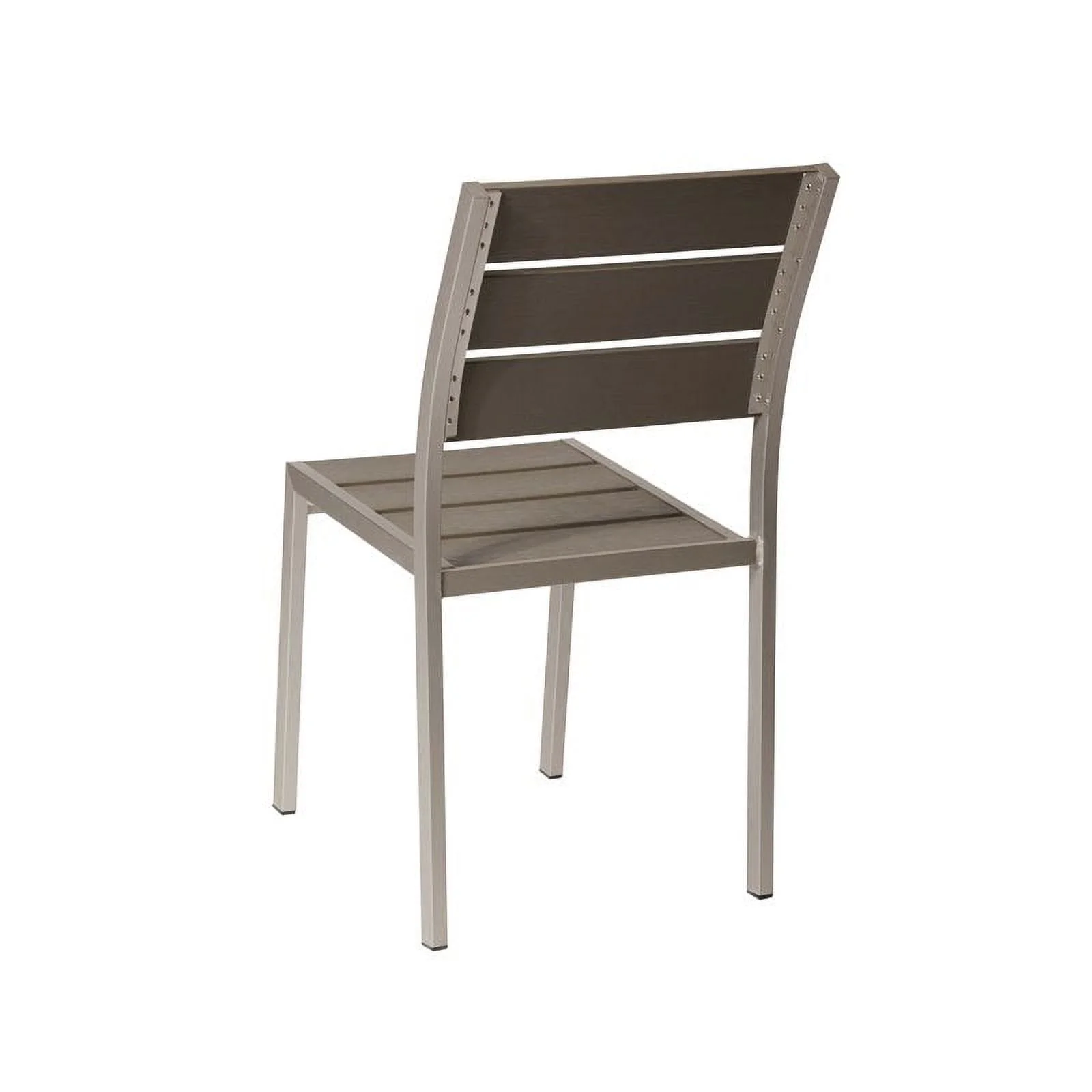 Pangea Home Breeze 7-piece Modern Aluminum Frame Patio Dining Set in Gray