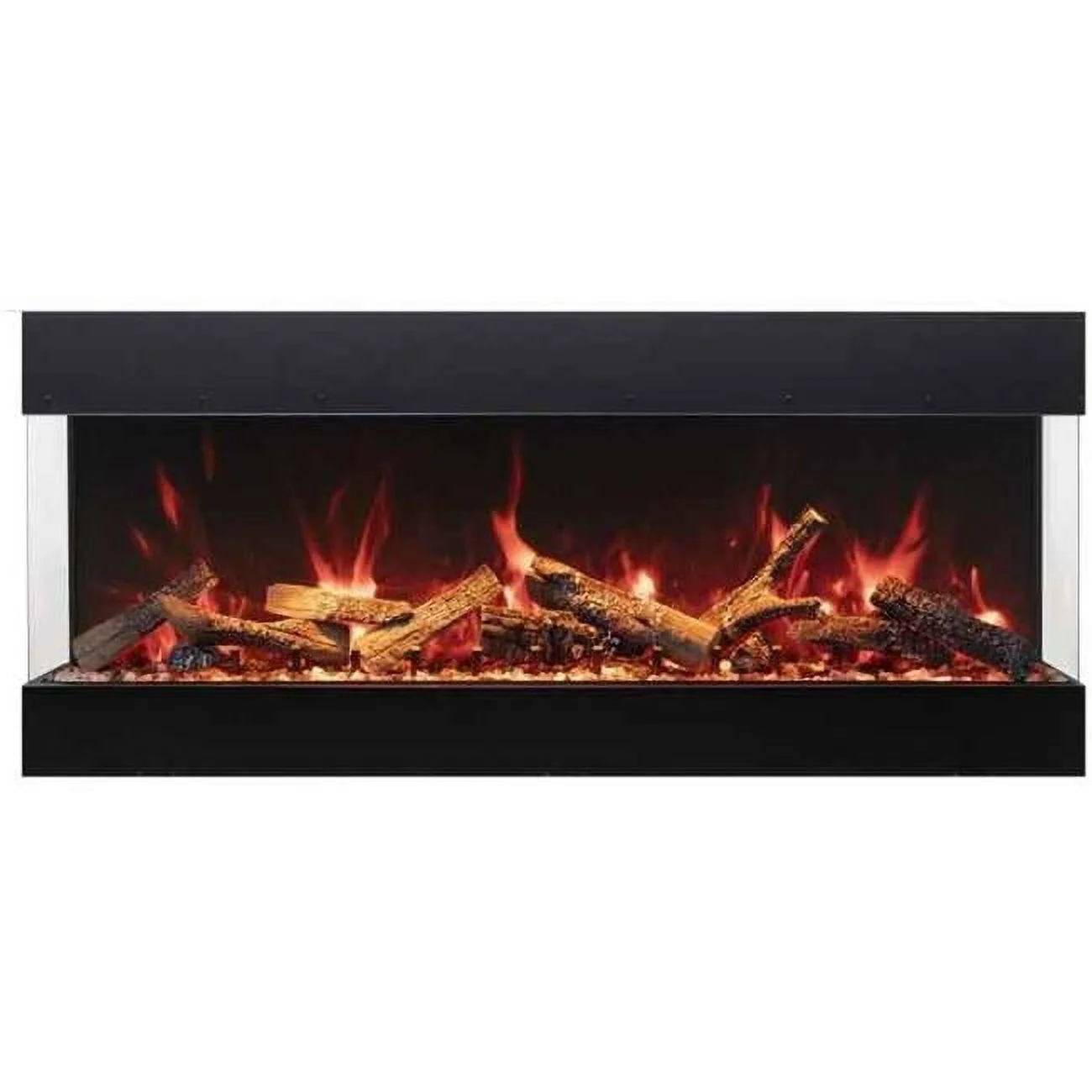 45 in. TRU View Bespoke Indoor & Outdoor Wi-Fi Enabled Bluetooth Capable 3 Sided Fireplace