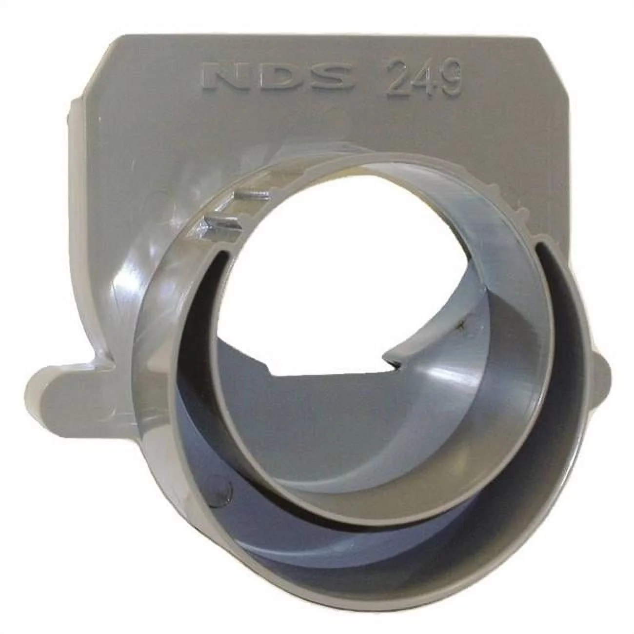 NDS 249-AST Outlet End Channel 3 & 4 in. Offset
