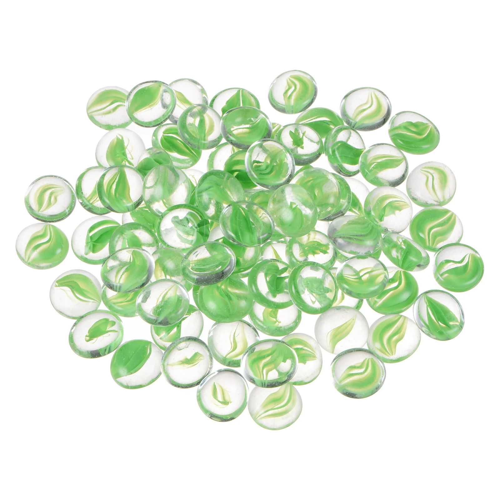 80pcs Fire Glass Beads for Fire Pit, 3/4