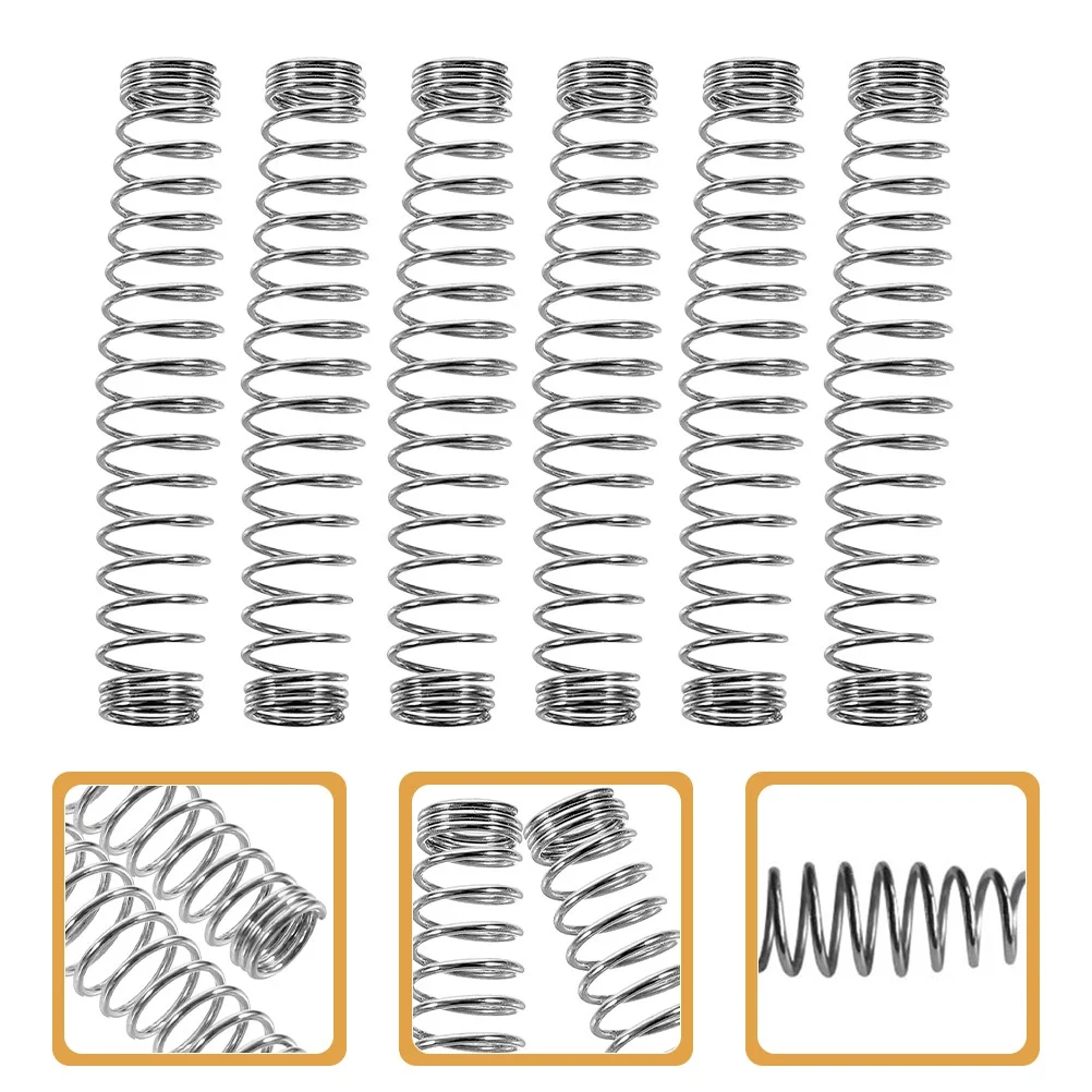 Yueyihe 6Pcs Stainless Steel Pruning Shears Springs Replacement Pruners Springs Garden Trimming Tool Springs