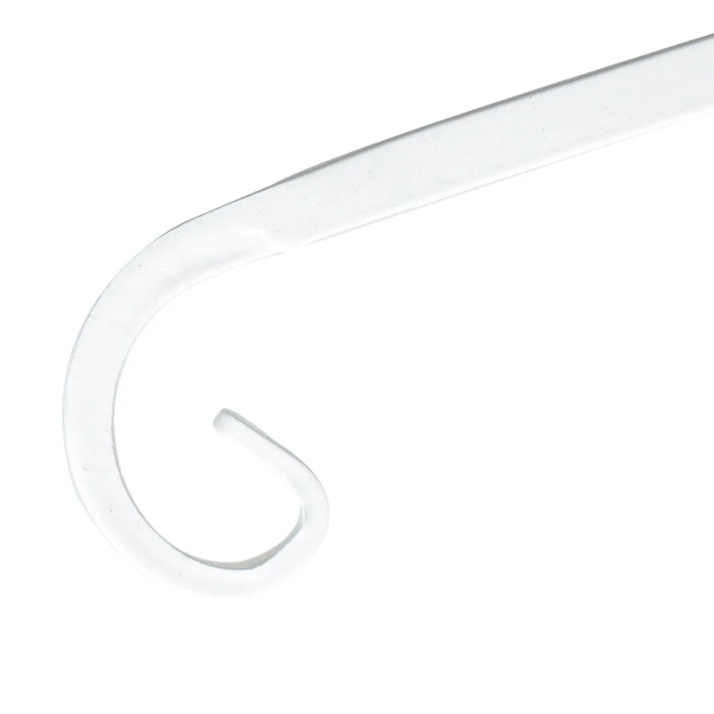 Outdoor Plant Hanger Hook, 12” Hand Forged Heavy Duty Iron Wall