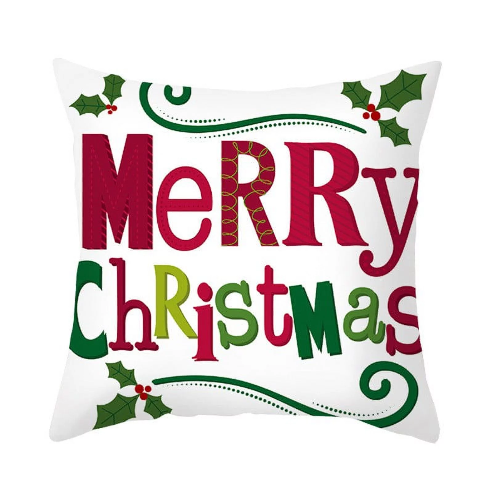 SIfdSeng Silk Pillow Cases King Black Christmas Merry Christmas Christmas Snowman Leather Pillow Case Linen Pillow Covers for Bedroom King Size Pillow Cases Cotton Black