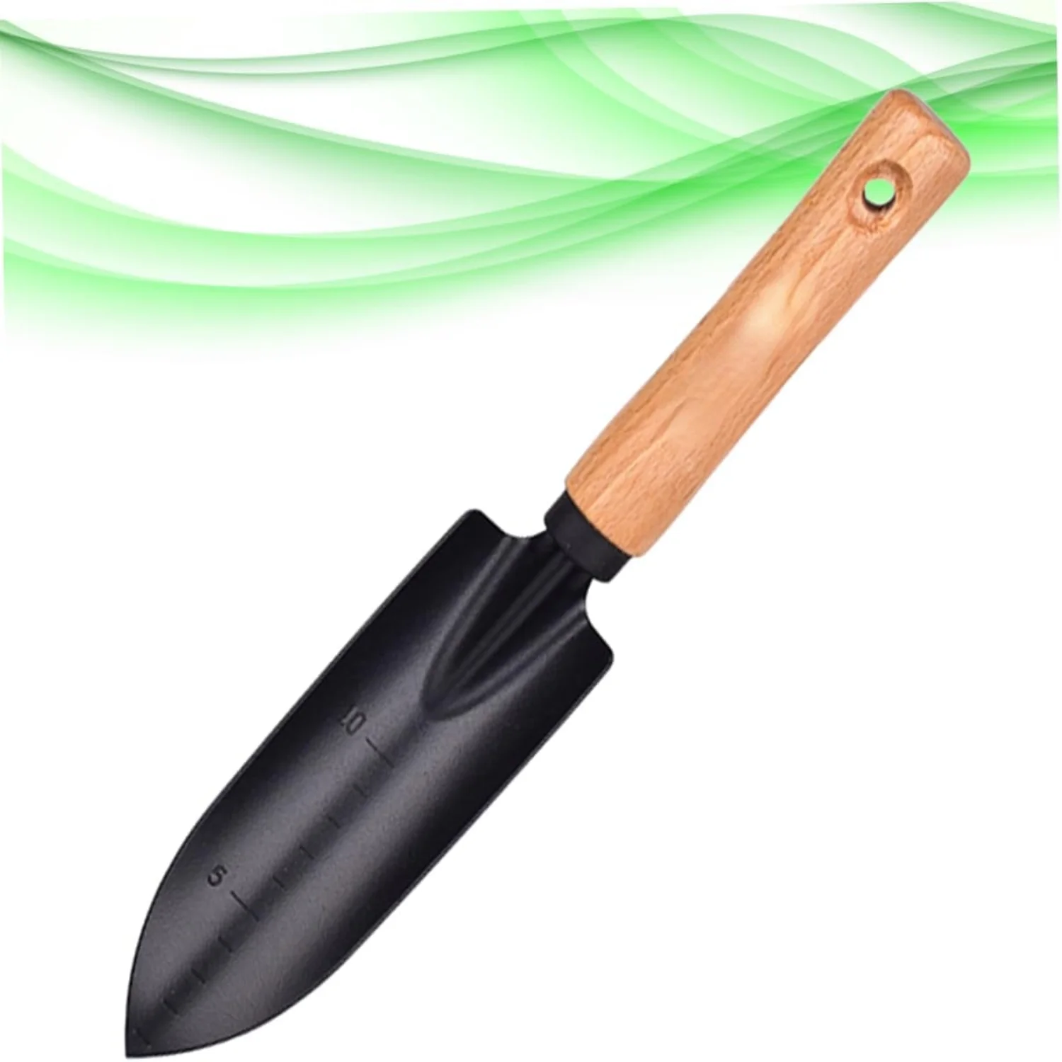 2pcs Planters Trowel Garden Soil Small Gardening Shovel Pot Plant Tools Wooden Handle Shovel Gardeners