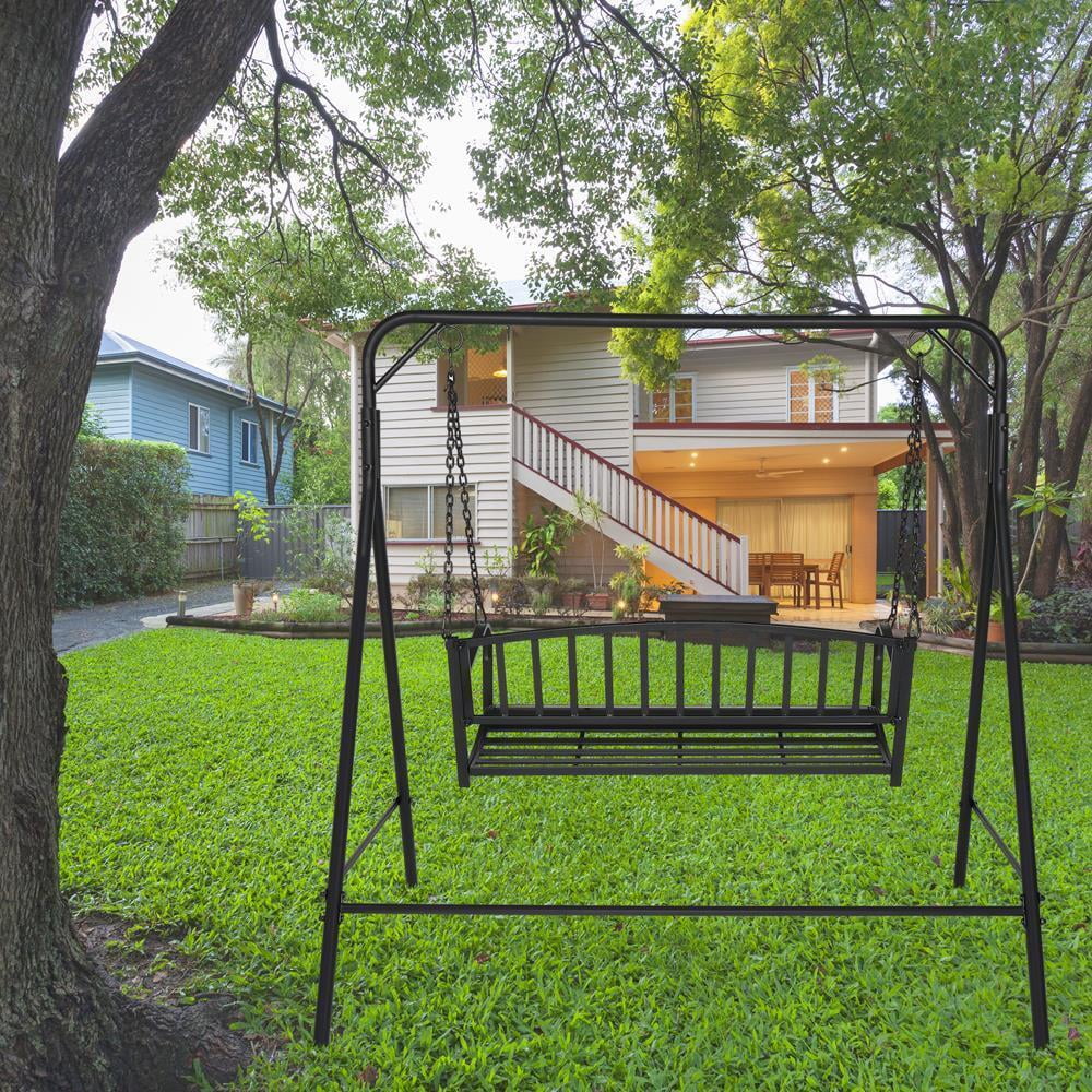 550 LBS Capacity Hammock Chair Stand Metal Swing Stand Frame Solid Structure