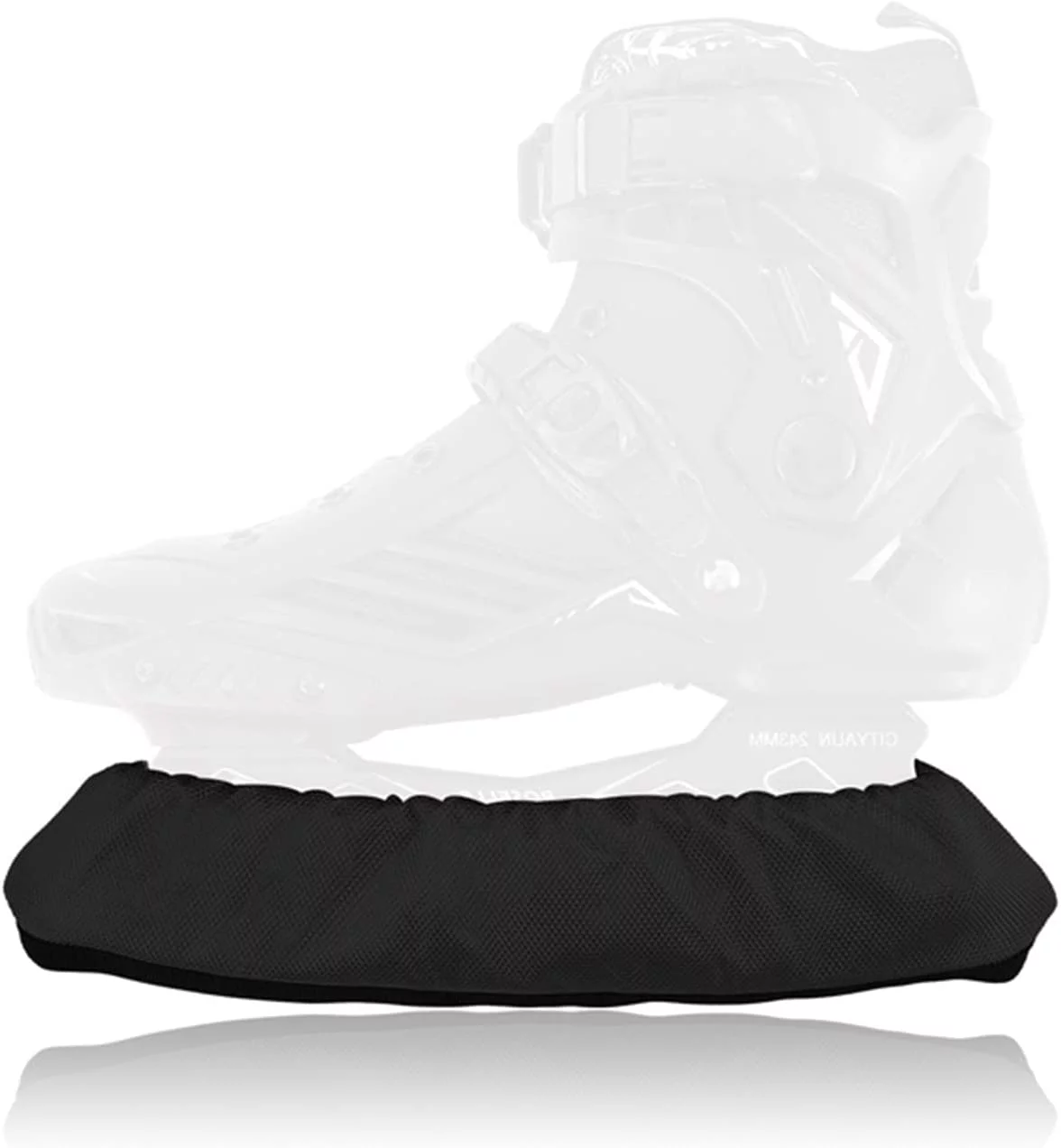 AMQTSLM 2Pcs Ice Skate Guards, Skate Blades Covers for Hockey Skates, Figure Skates and Ice Skates, Skating Soakers Cover for Kids Youth Adult, Unisex Skate Accessories (M)