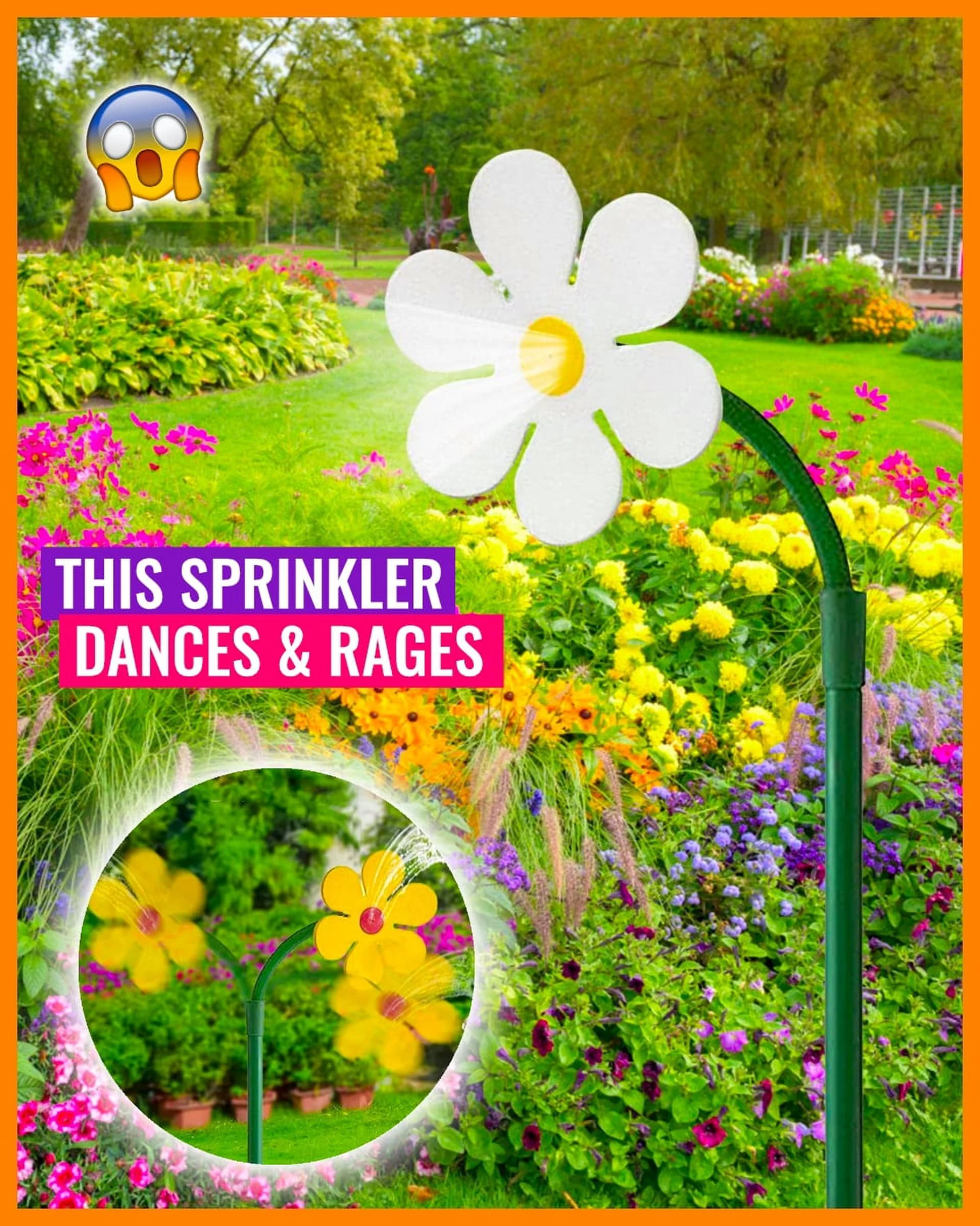 Daisy Crazy - Crazy Flower Sprinkler