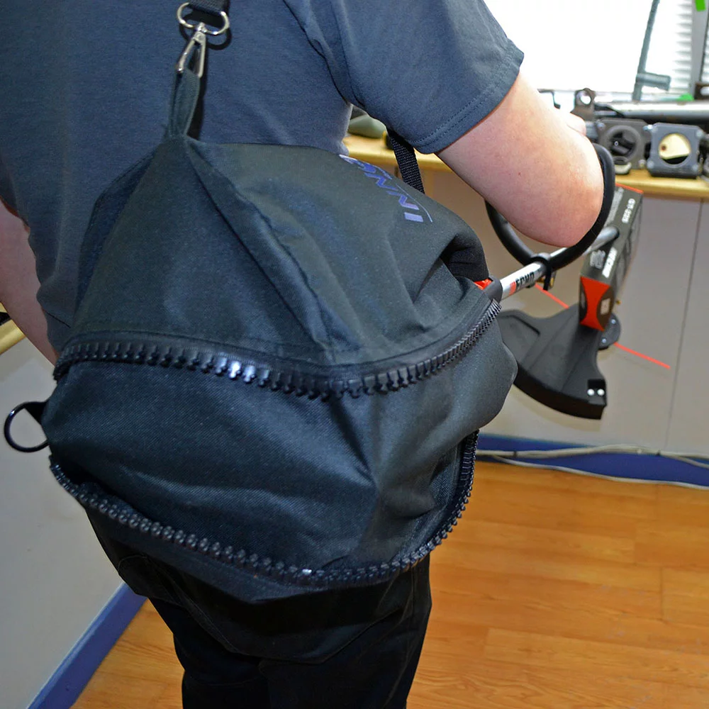 Trimmer cover, trimmer wrap, weed whacker cover, weed eater wrap (BLACK)