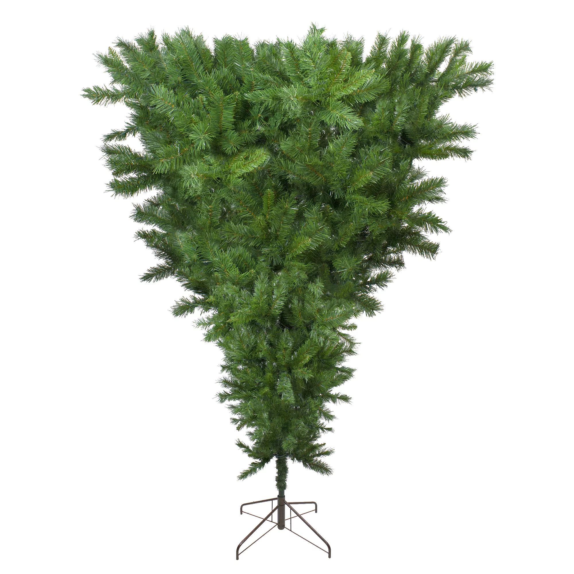 Northlight 7' Unlit Artificial Christmas Tree Sugar Pine Upside Down