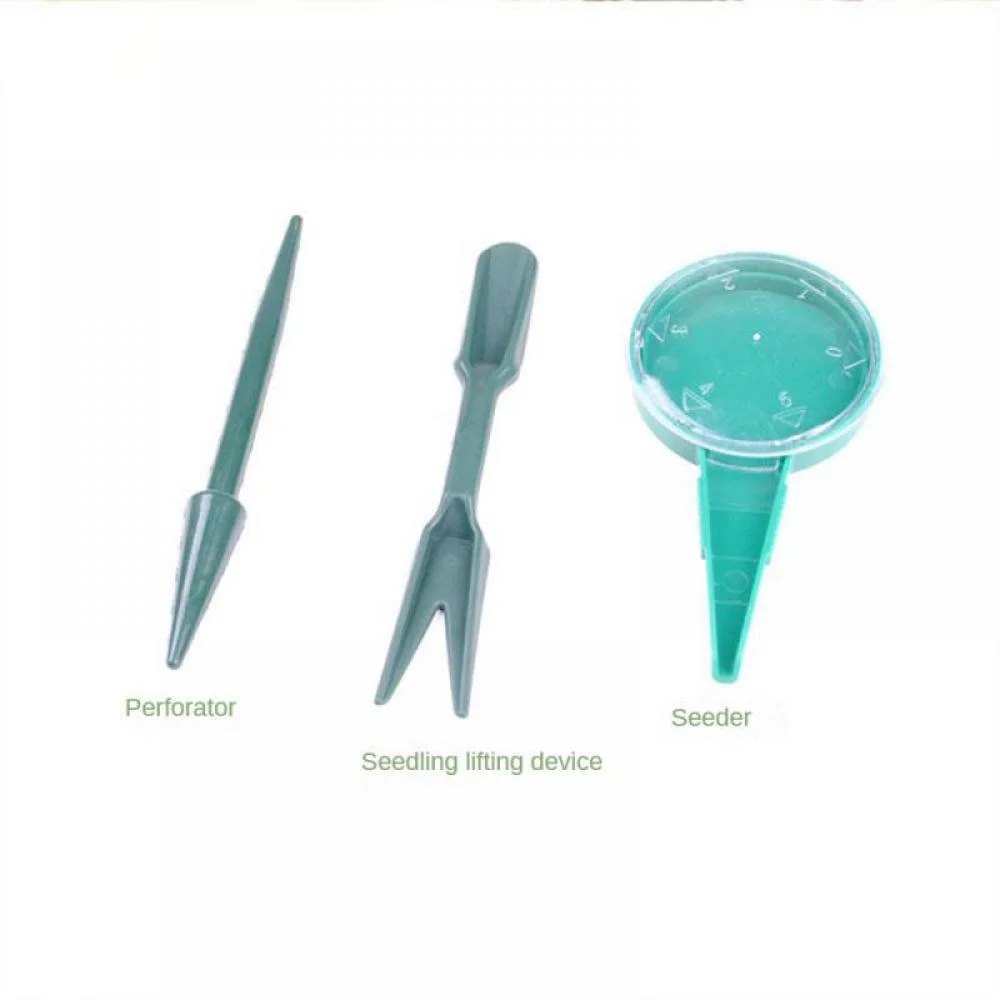 Gardening Tool Supplies Syringe Seeder Mini Sowing Seed Dispenser Garden Seed Sower Planter Manual Seeding Flower Pot Flower Bed