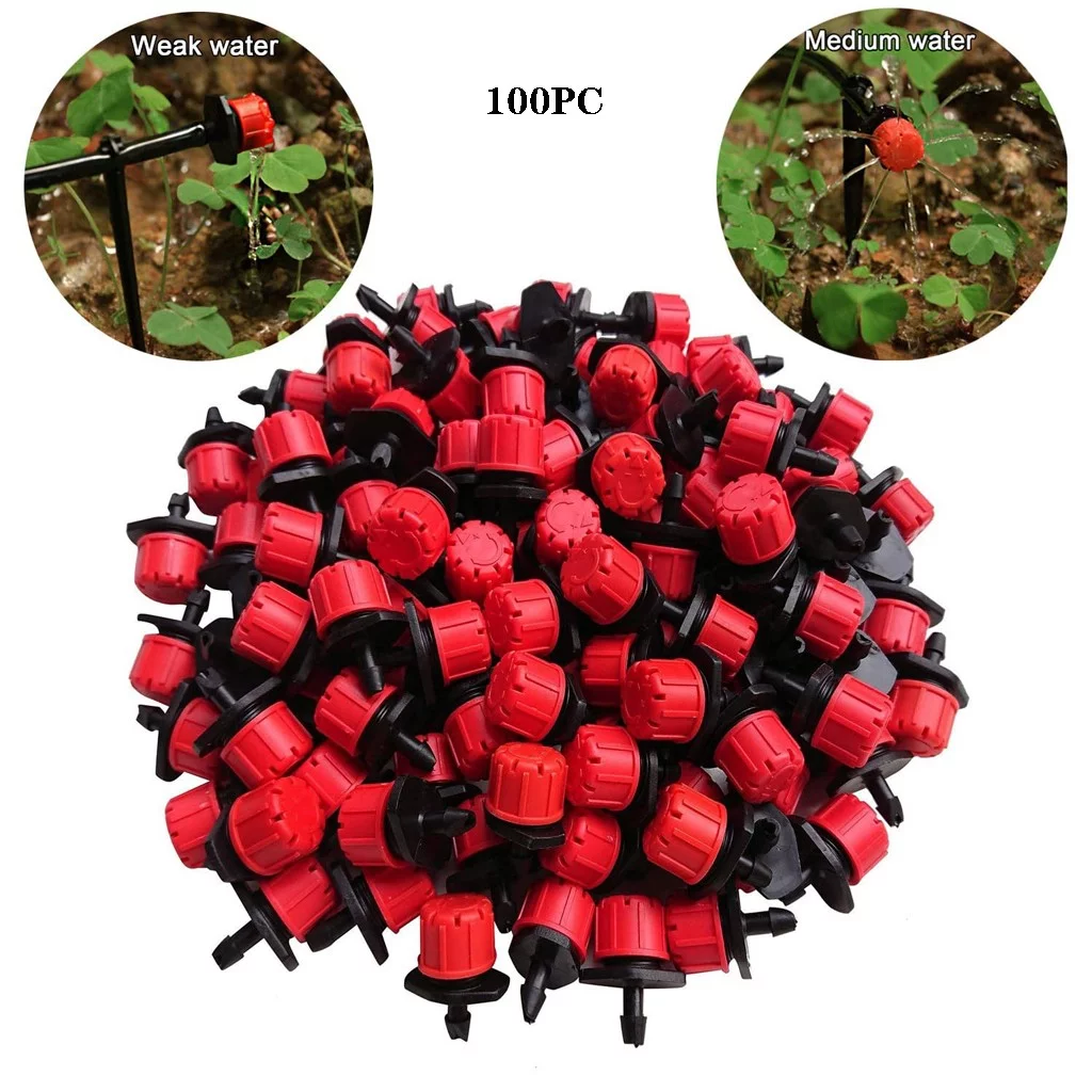 Fridja 100PC Garden Spray Waterer Sprinkler Portable Plant Garden Watering Nozzle Tool