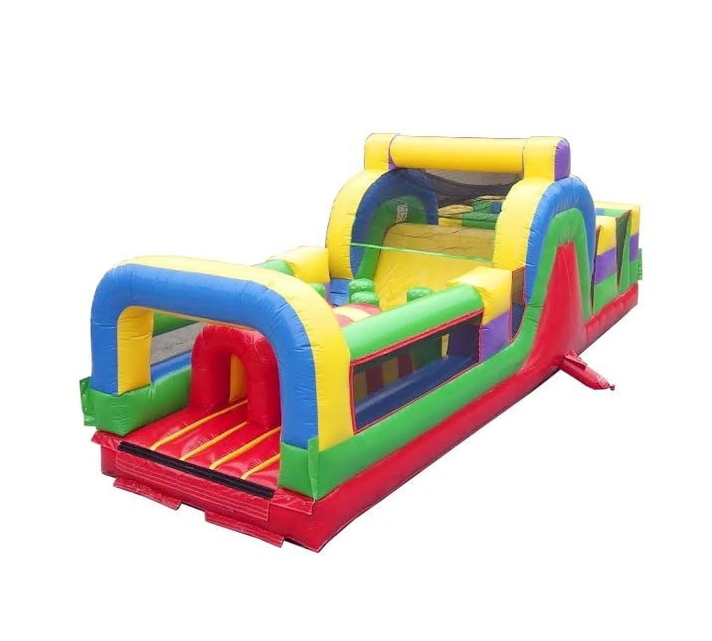 TentandTable Commercial Inflatable Obstacle Course, Retro