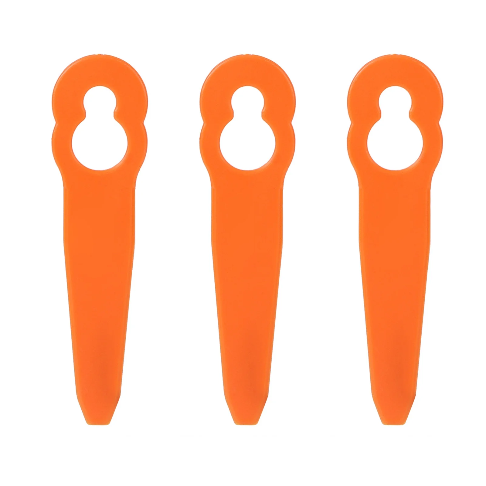 ZPSHYD Lawn Mower Cutter Blade, 24Pcs Lawn Mower Trimmer Plastic Cutter Blade Replacement Parts Compatible with Stihl Polycut 2-2