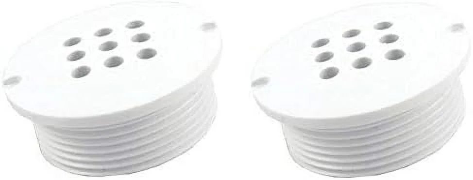 Pack Of 2 25503-000-000 Pool Bubbler 1-1/2-Inch White
