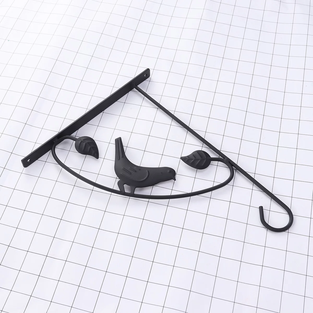 NUOLUX Brackets Flower Box Planterwall Railing Pot Hanging Balcony Hooks Iron Retro Holder Rail Rack Plants Stand Window