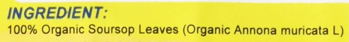 Omura Soursop Organic Leaves | Hojas de Guanabana | Whole Leaves