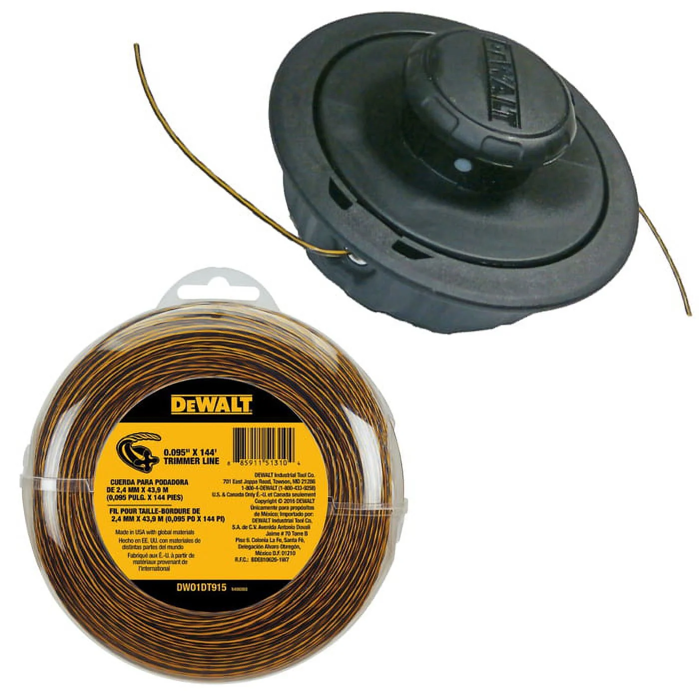 DeWalt DCST990M1 OEM Replacement Line and Spool # COMBO00196