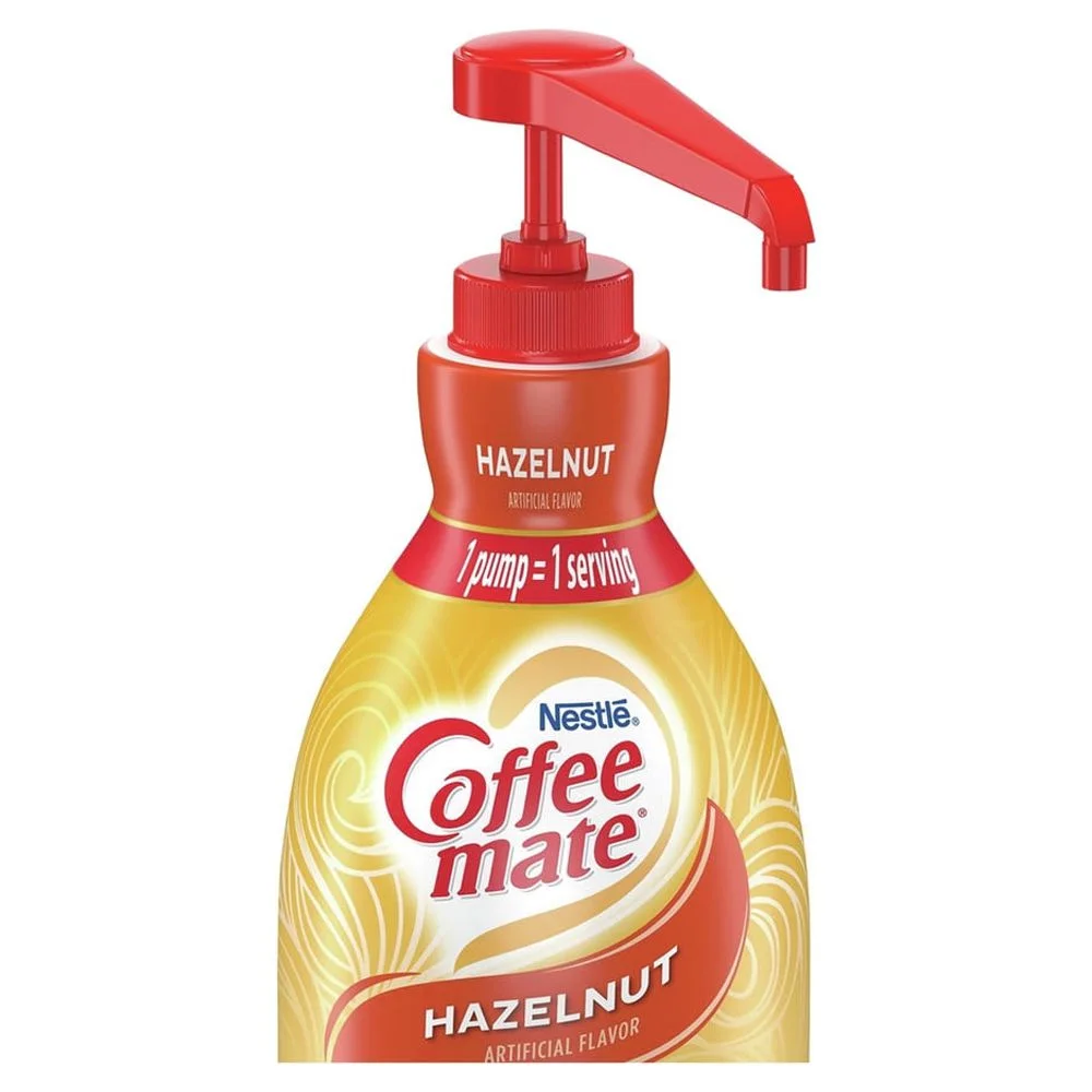 Coffee-Mate Hazelnut Creamer (w/ Pump Bottle), 50.7 Fl Oz