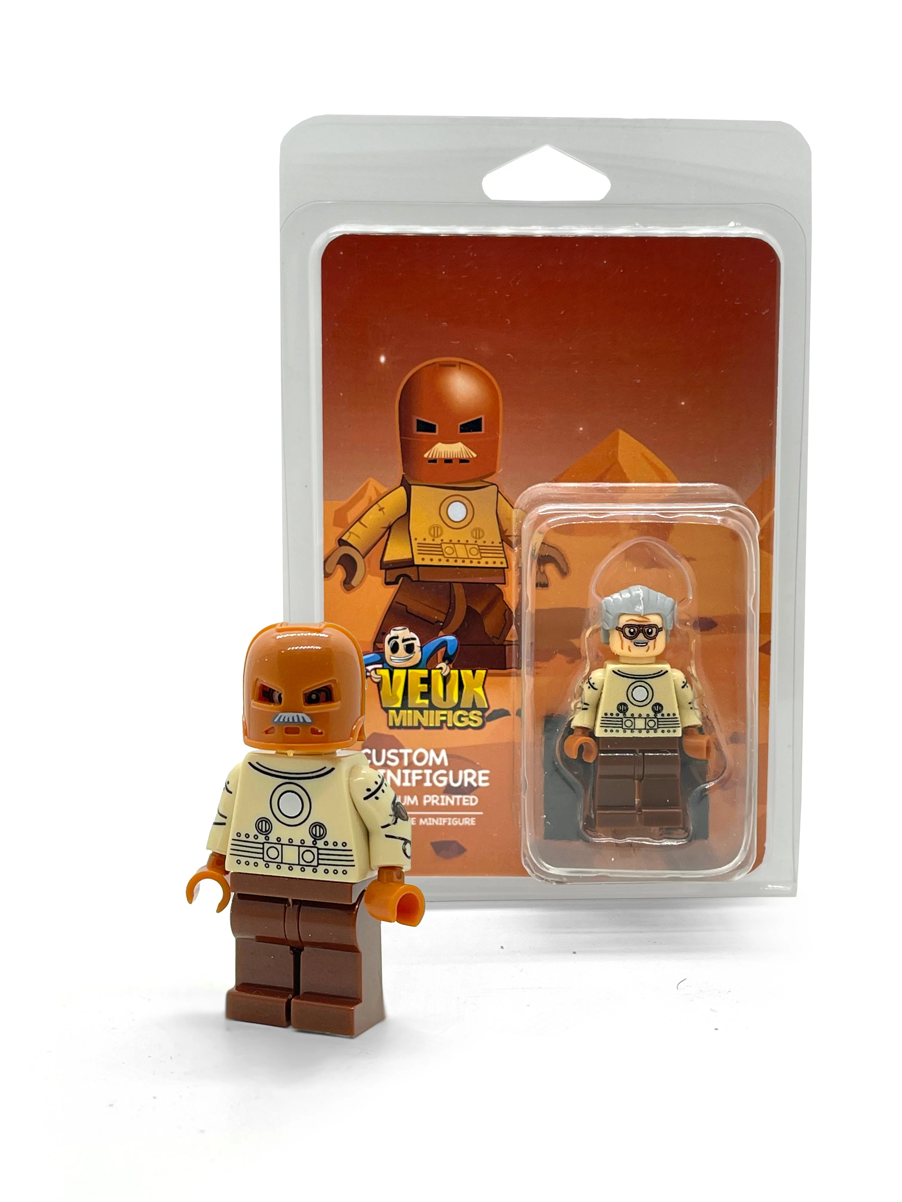 Stan Iron man Marvel Custom minifigure