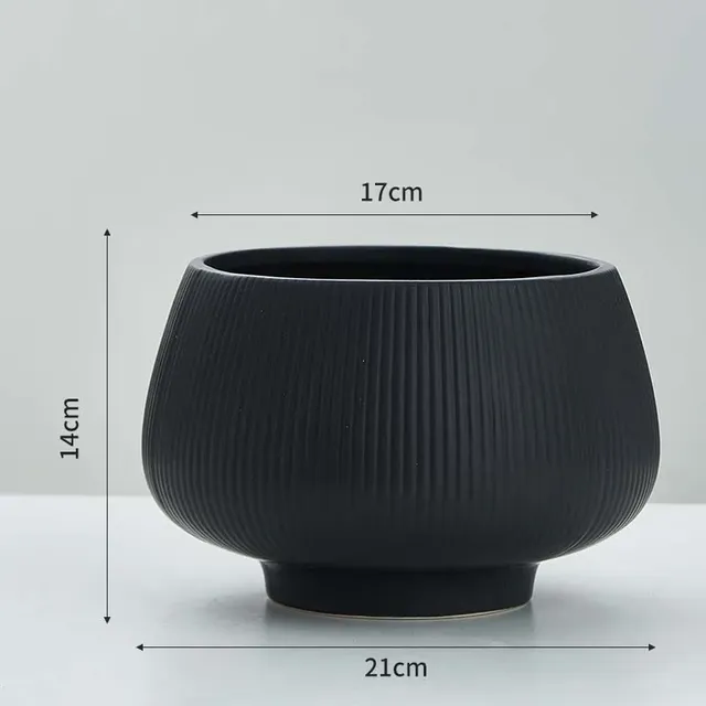 Creative environmental protection simple gardening green plants orchid ceramic flowerpot for phalaenopsis flowerpot