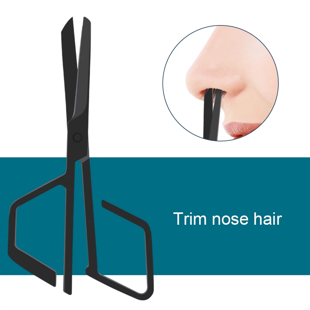 Dadypet Nose Hair Scissor,Women Stainless Steel Professional Men Women Stainless Nose Hair Scissor Scissors Men Women Scissors Safety Scissors Simbae Wemay Montloxs ScissorsScissors