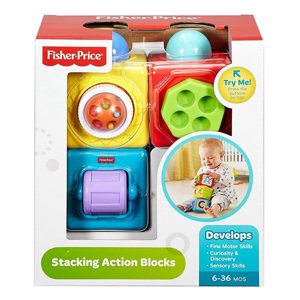fisher-price stacking action blocks