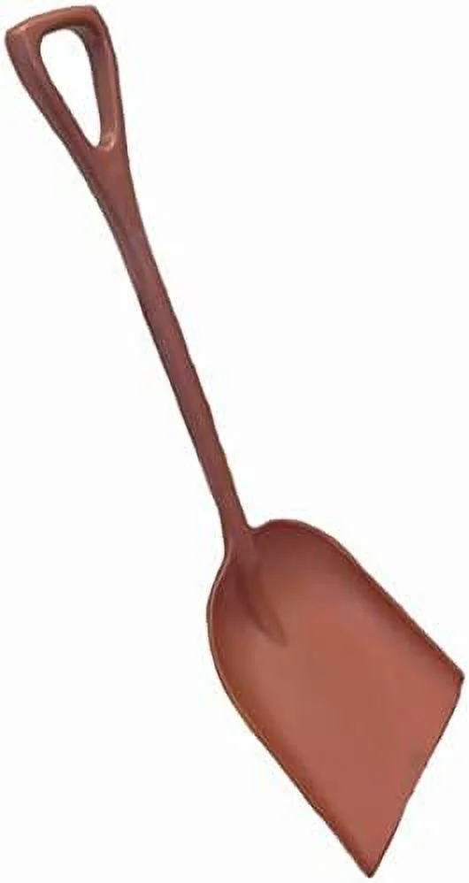 Tuffy 1-Piece Shovel (Either Comes In Green, Red And Tan.)