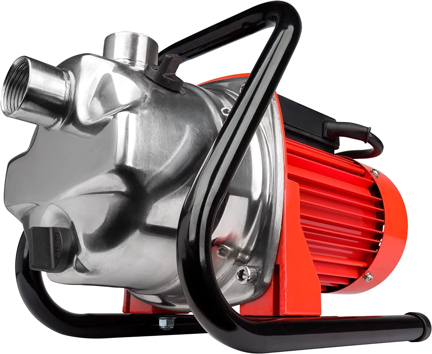 115 Volt, 3/4 , 11 GPM Stainless Steel Sprinkler Utility Pump With 8-Ft. Cord, Red, 614432