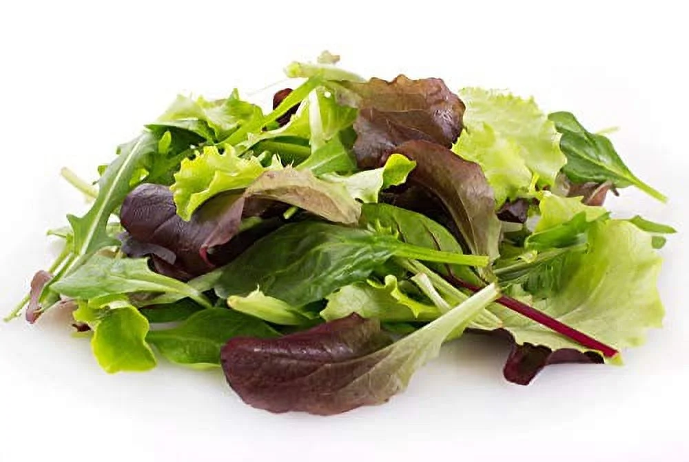 Mixed Greens Lettuce Seed Variety Mix, (Mesclun Mix), 500 Heirloom Seeds Per Packet, Non GMO Seeds